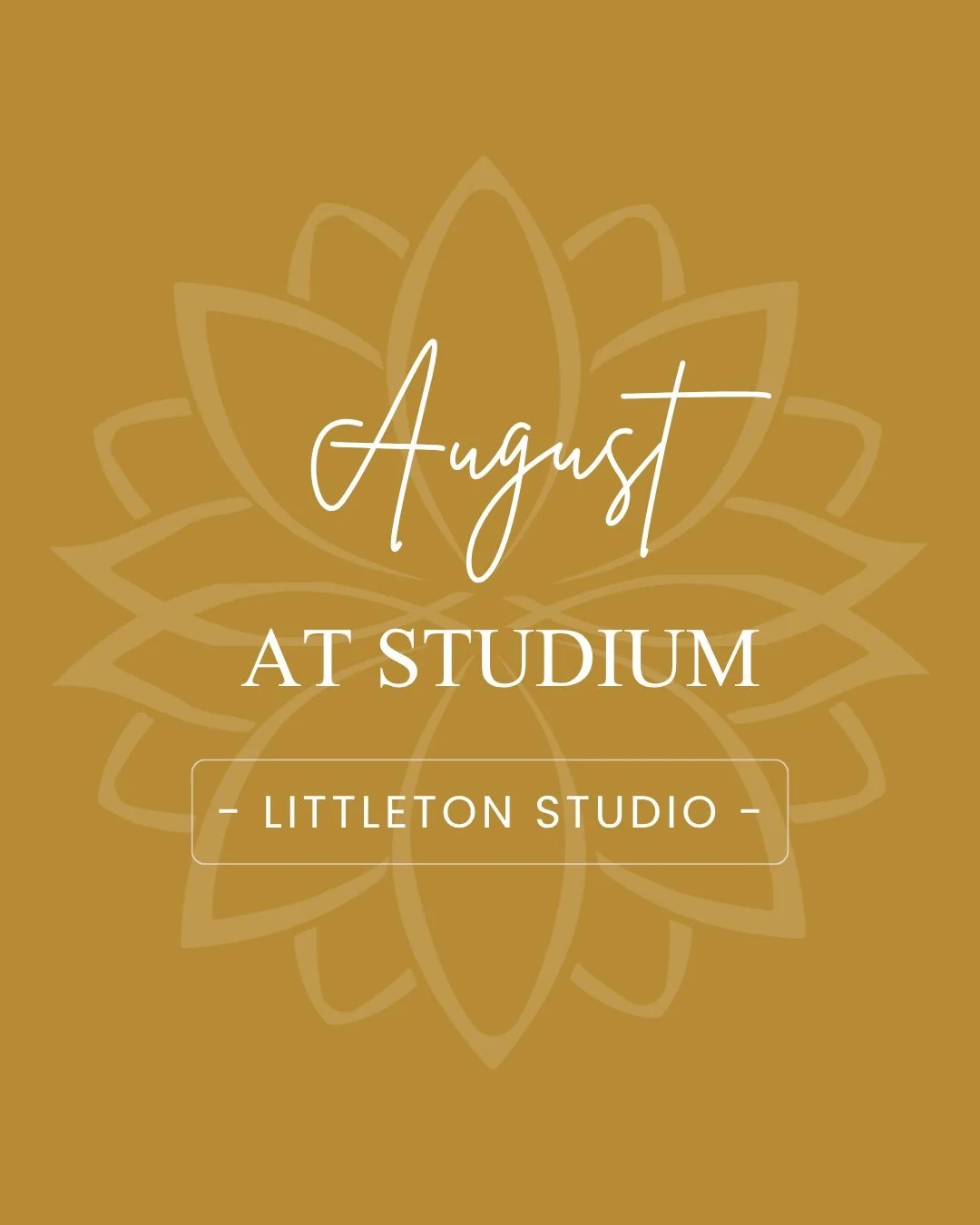 We&rsquo;ve been enjoying our earlier morning class times at the Littleton Studio! Stay tuned for fall schedule changes.

Zumba with Mira is here to stay (except for 8/7 when she&rsquo;s on vacation!) and we&rsquo;ve added an additional Pilates Mat c