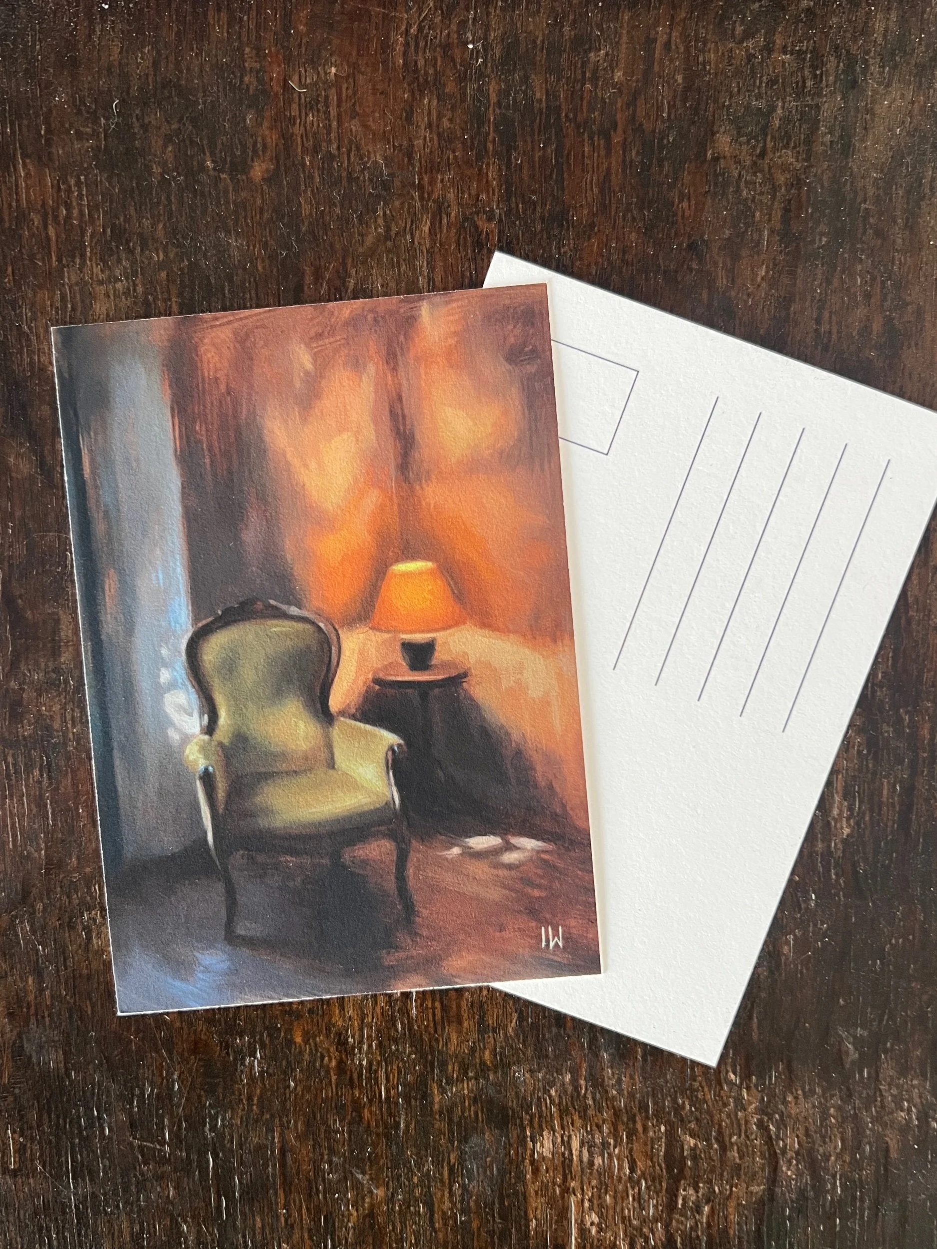 Postcard/Mini Print ‘Amber Hour’