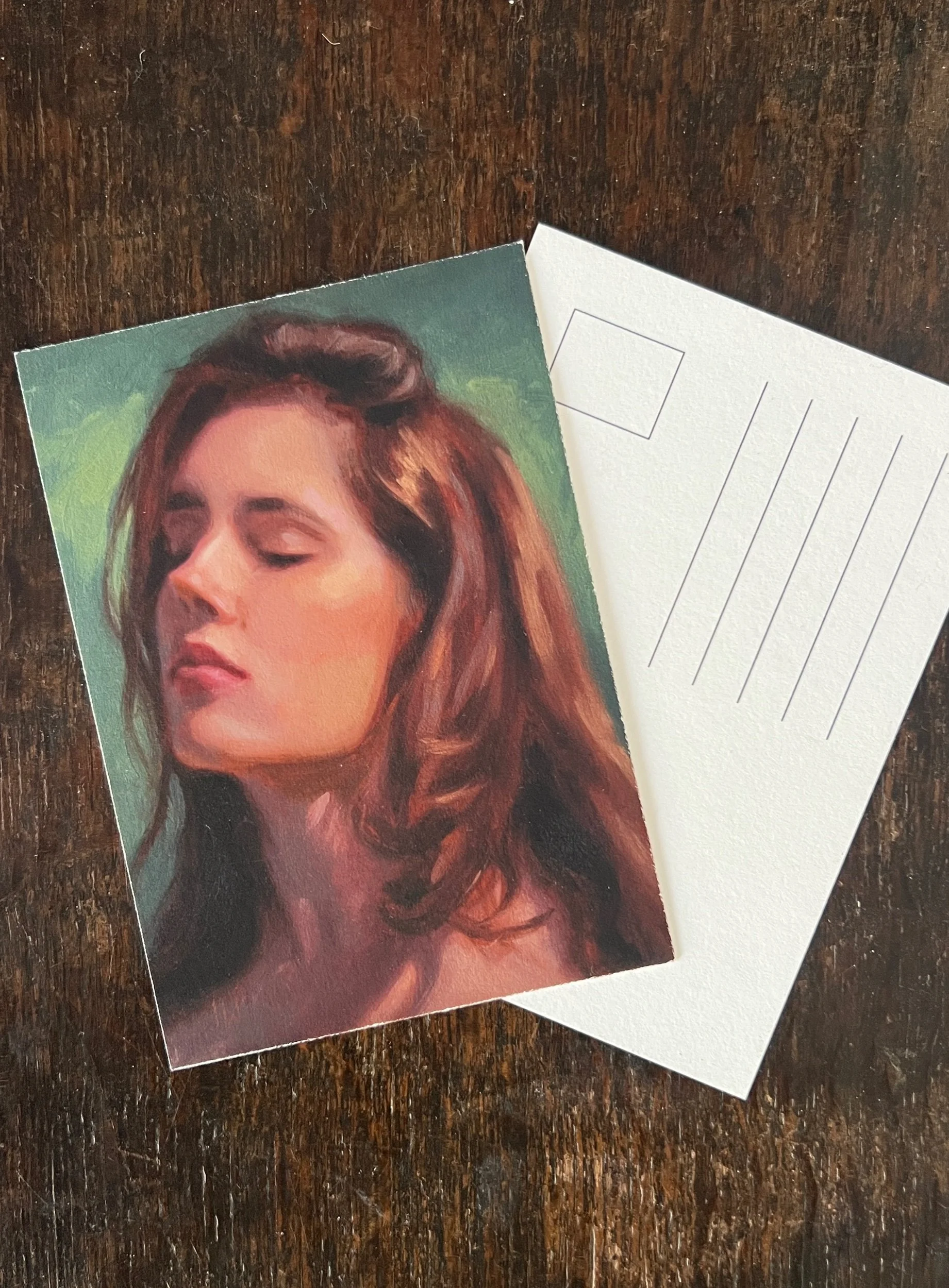 Postcard/Mini Print ‘Auburn glow’