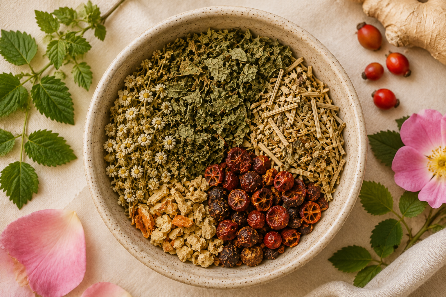 Herbs for Heavy Periods: What Actually Helps (And Why Your Periods Got Heavy in the First Place)