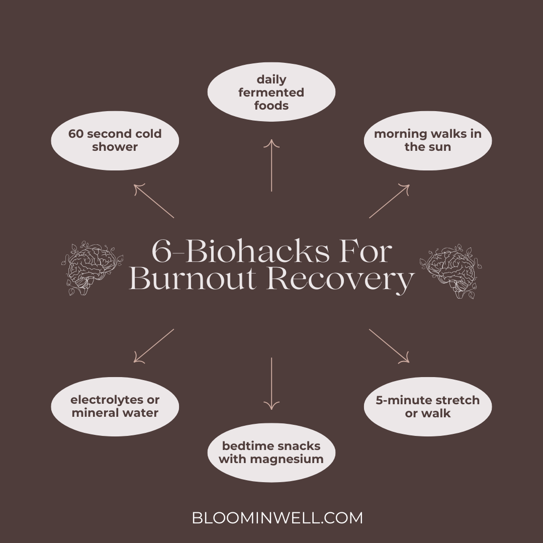 6 Gentle Biohacks for Burnout Recovery — Dr. McKenzy Brewer, DC