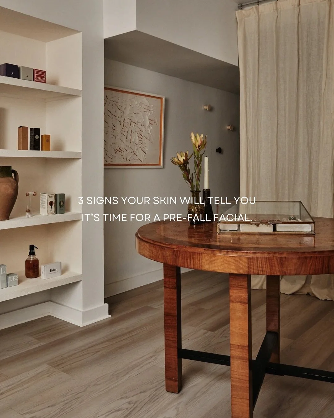 3 Signs Your Skin is Telling You To Book A Facial
__
1) Dry, Flaky, Dehydrated
2) Blemishes that won&rsquo;t banish no matter what you do
3) Skin is Dull, lackluster and textured 
__
Our Founder, Master Esthetician @shanihillian has a few appointment