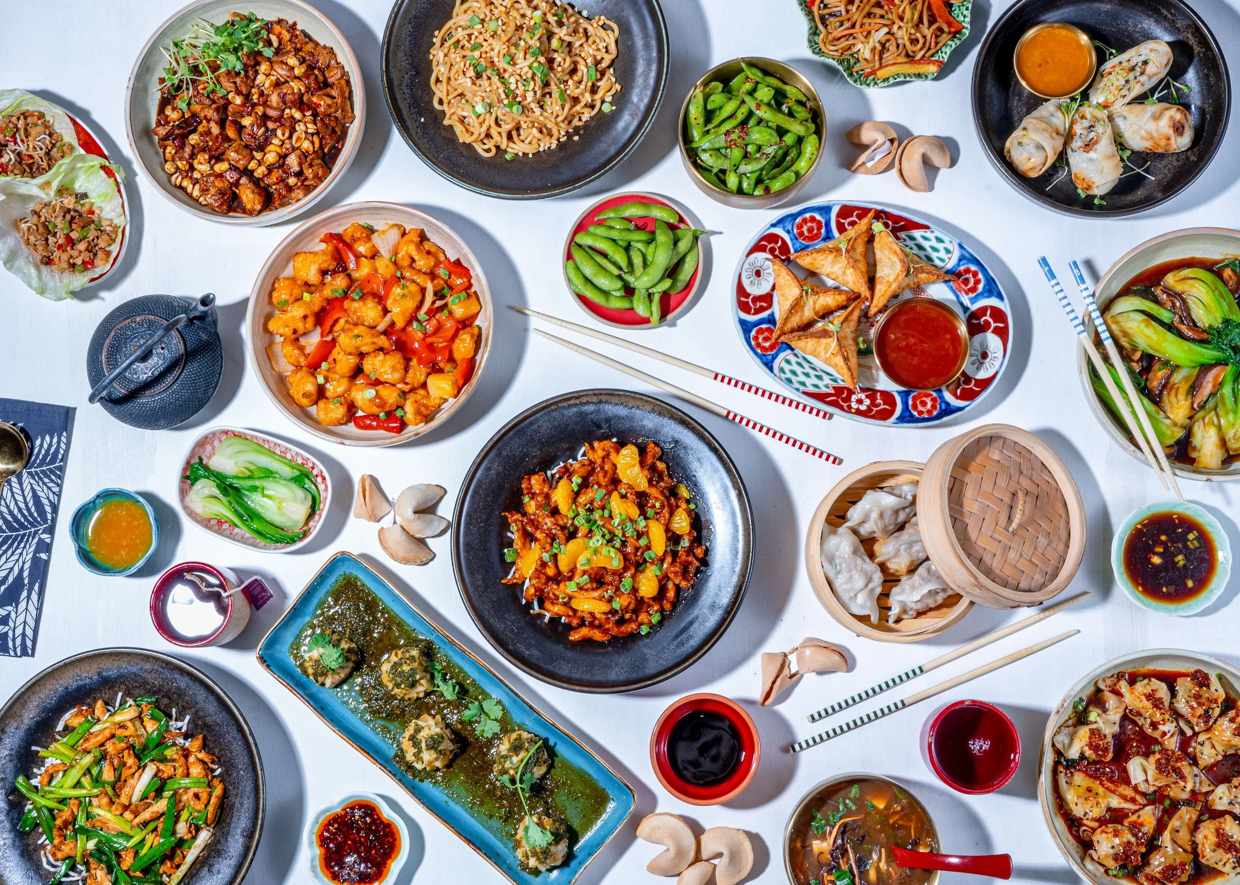 Chin Chin California-Inspired Asian Cuisine Dishes