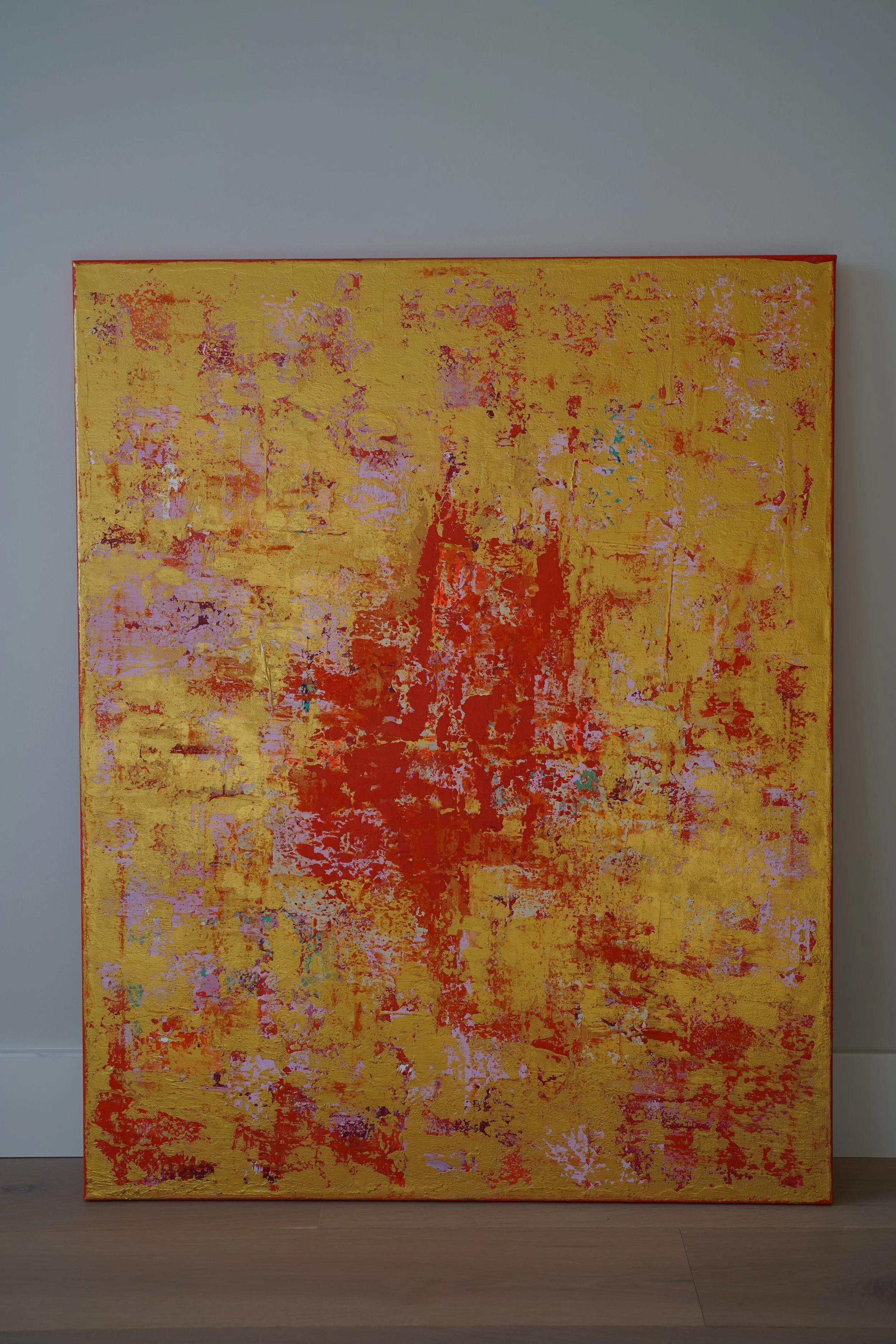 L’année dorée (80 x 100 cm)