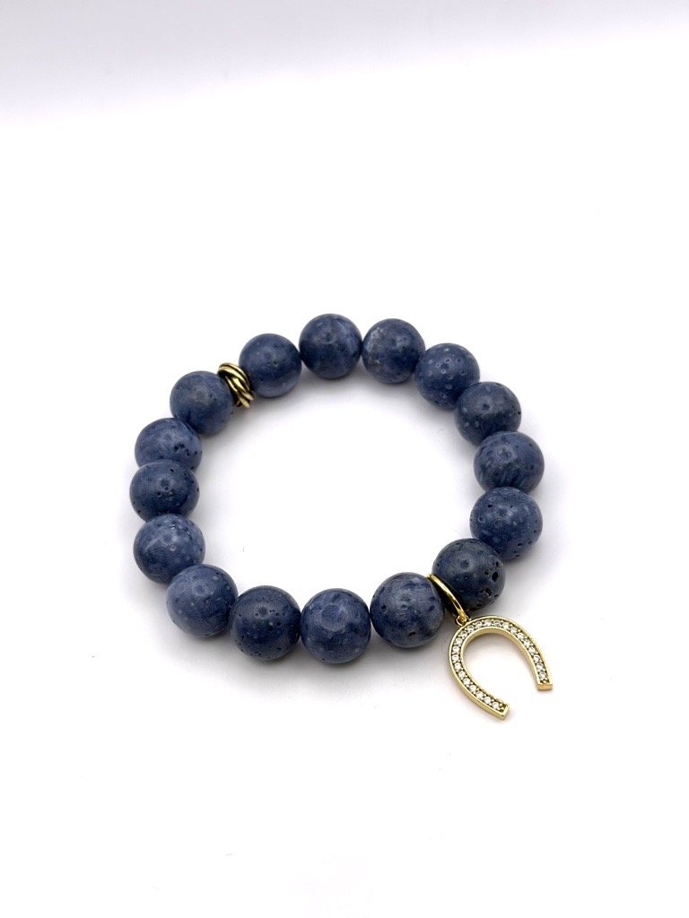 Blue Coral with Horsehoe