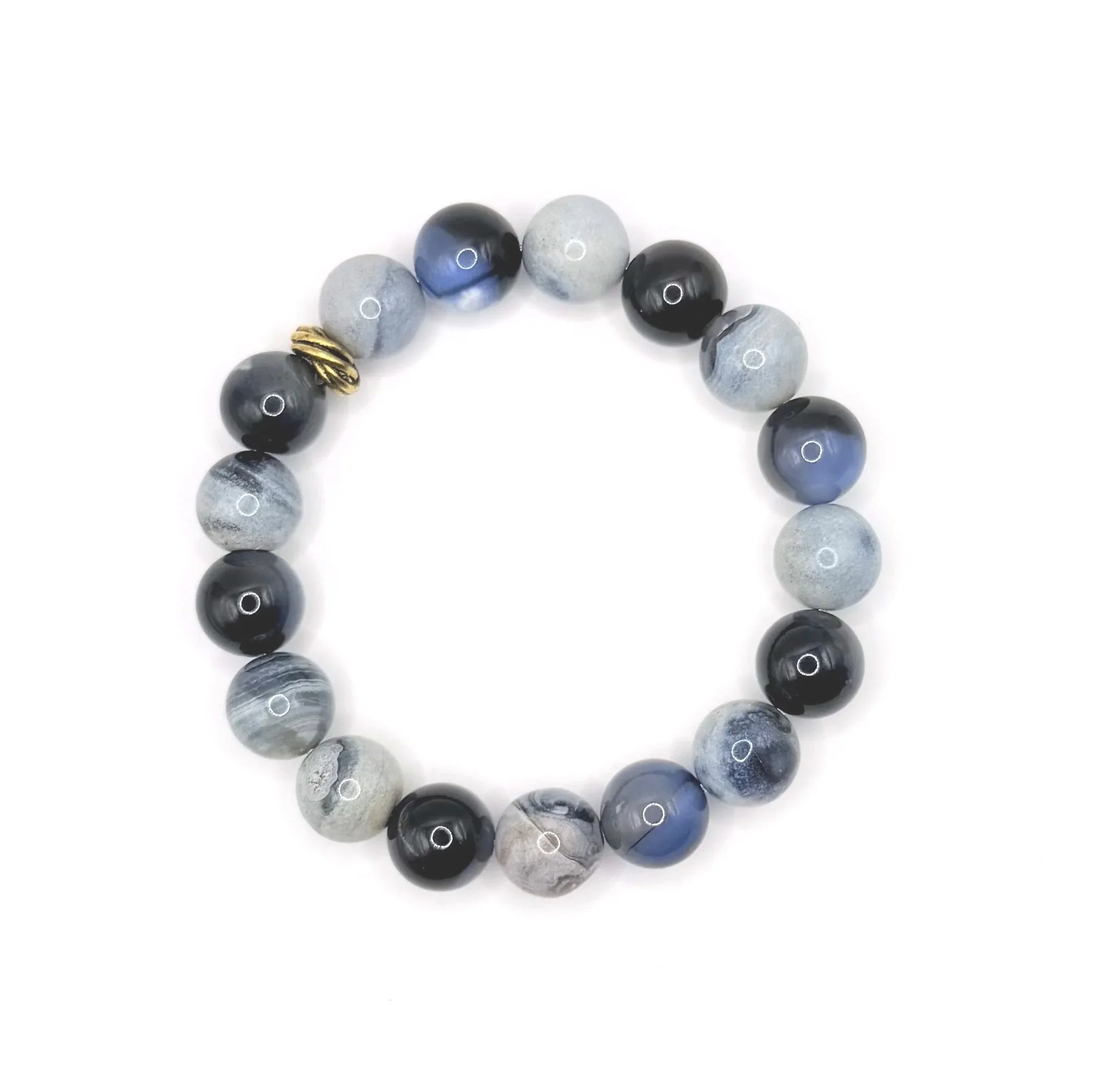 Storm Blue Agate *Grounding + Stability