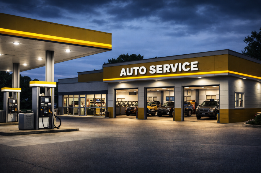 Gas, Retail Convenience, Auto