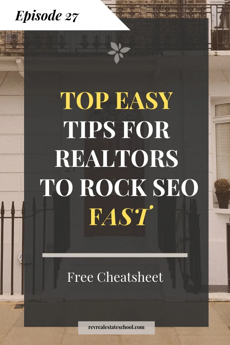 8 Top SEO Tips for REALTORs® + The Best Keywords For Agents — Rev Real
