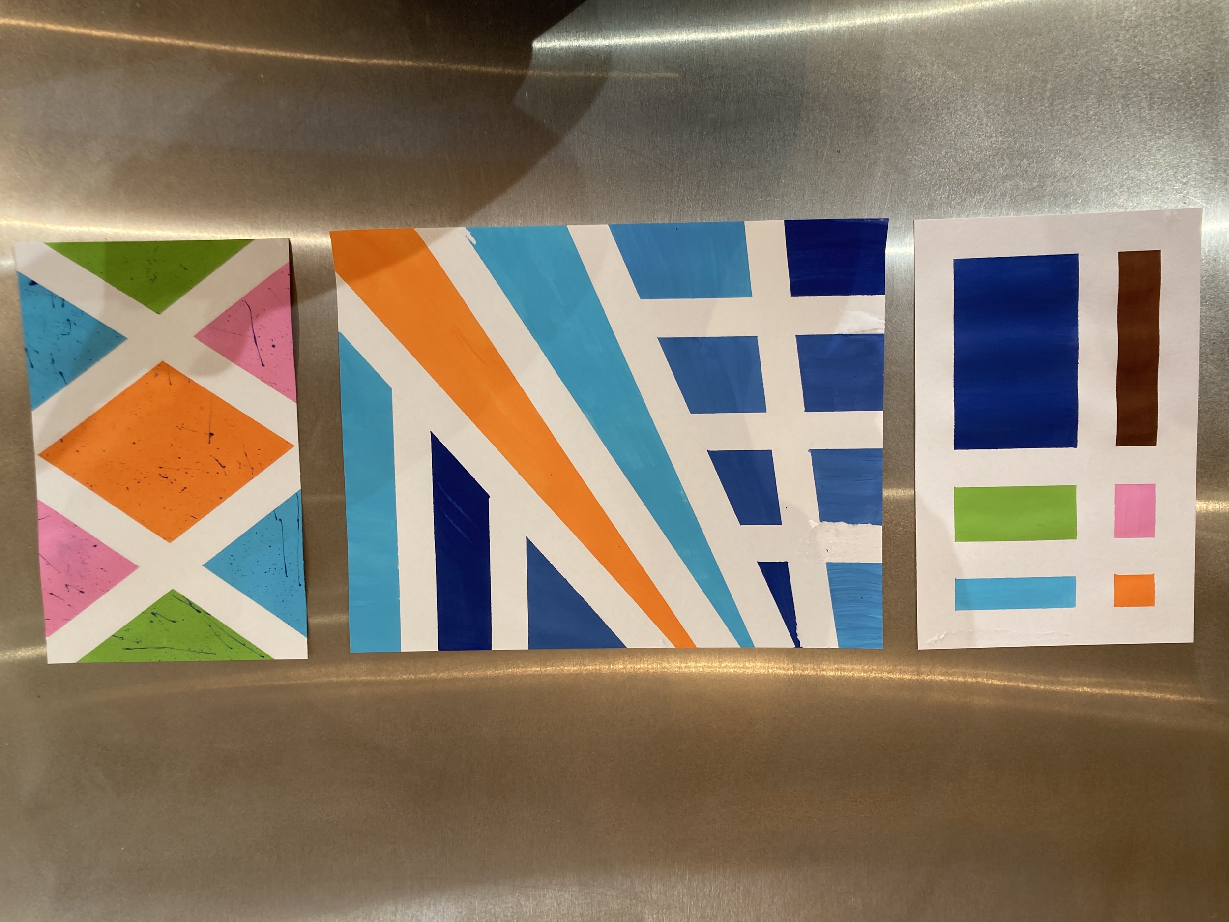 Saturday Class: Tape Resistant Abstract Acrylic