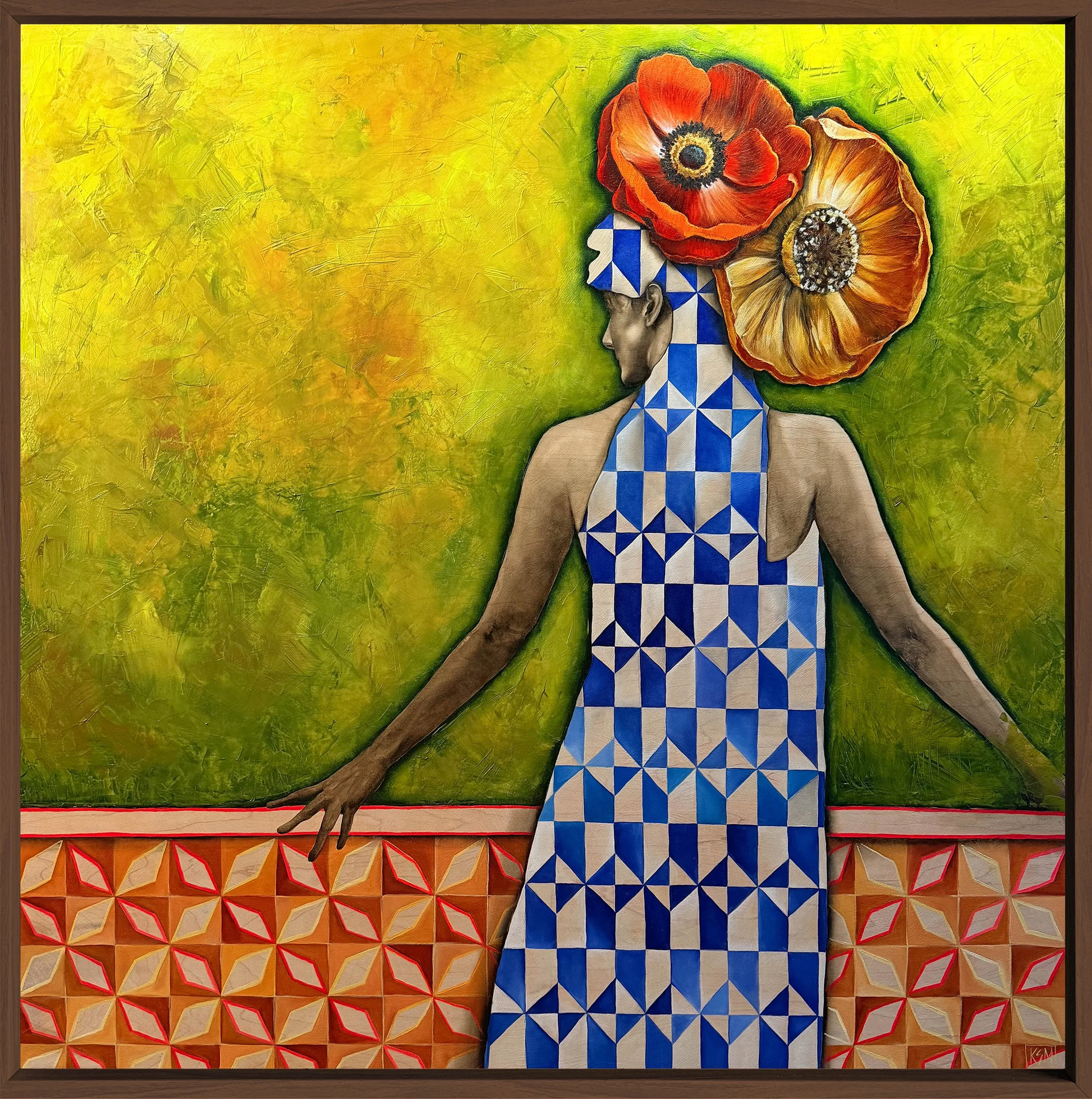 

Tessera No. 18 - Oil on Wood - 36" x 36" - 2026.
