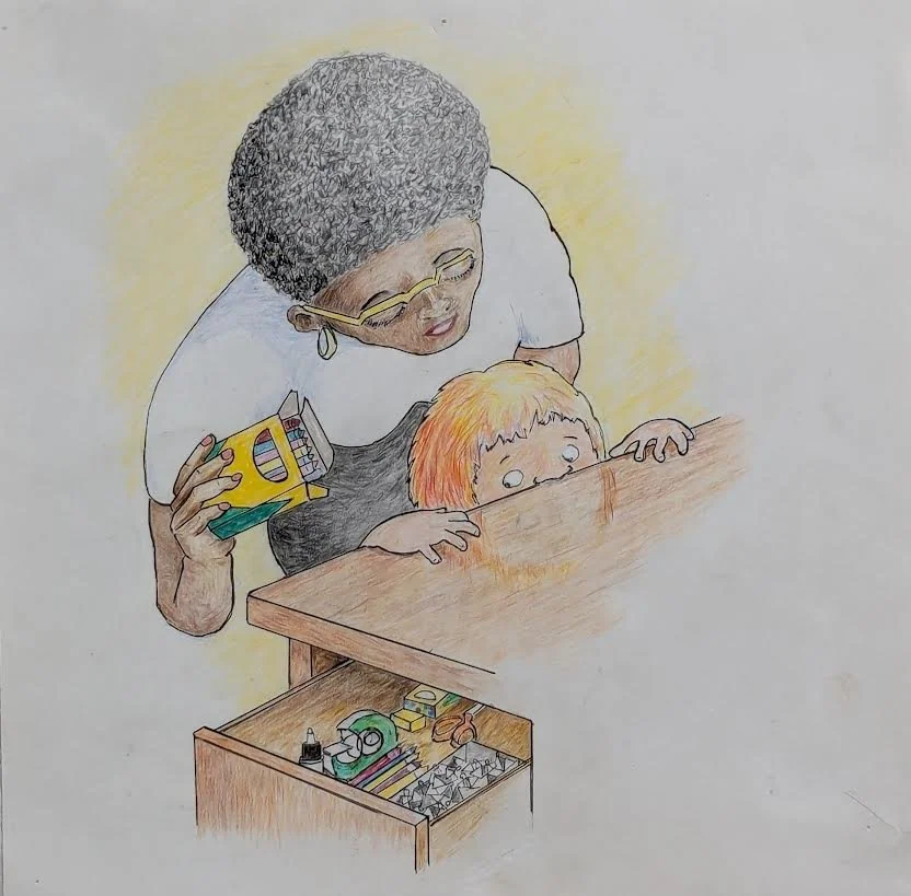 p. 8  "If this is the only book you will own  And the actual story is right now unknown,  Calm down and take these. Find a comfortable spot.  Tell me some things that you like a lot.  Then we'll go through the shelves, every one, you and I  And see i