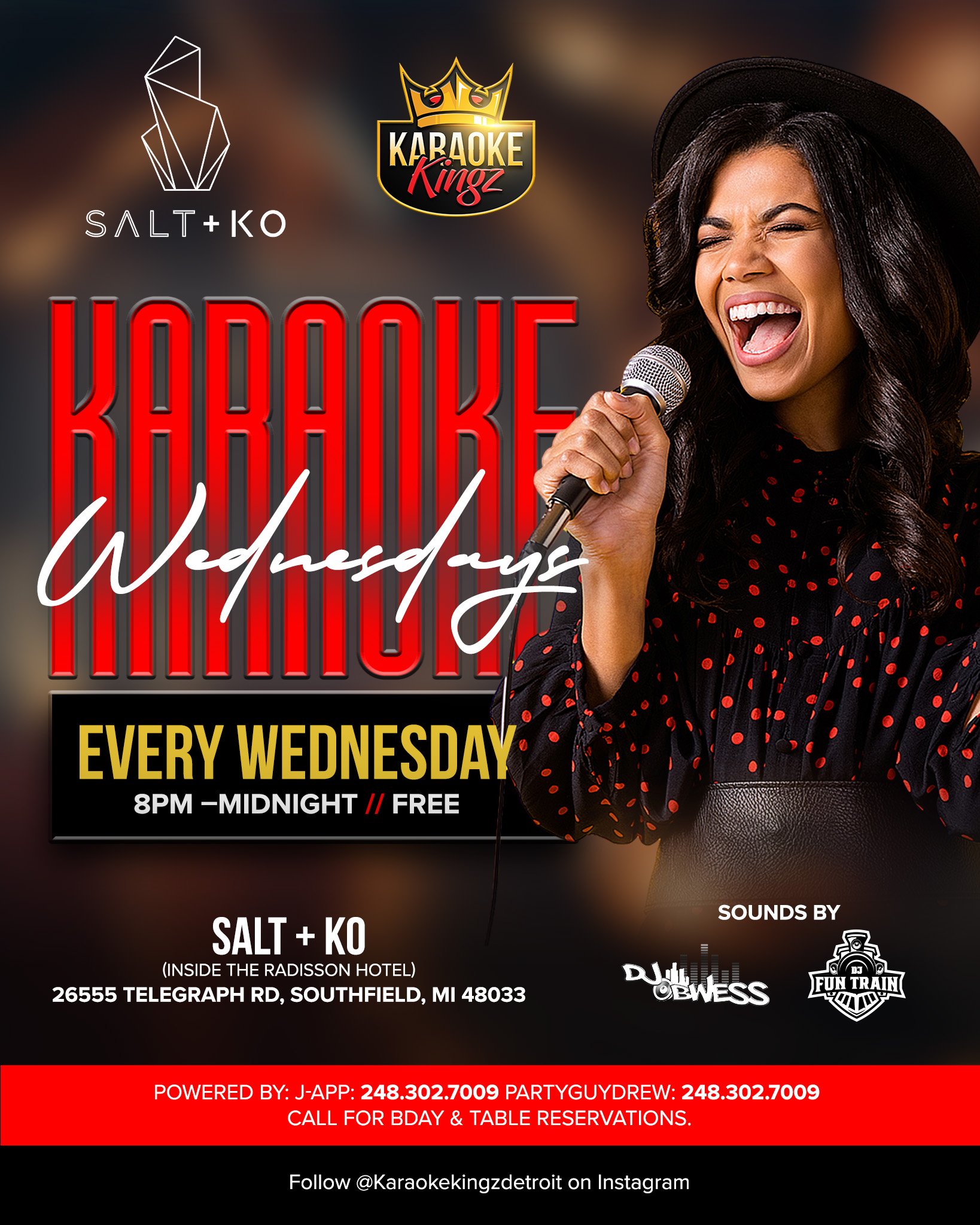 Karaoke Wednesdays