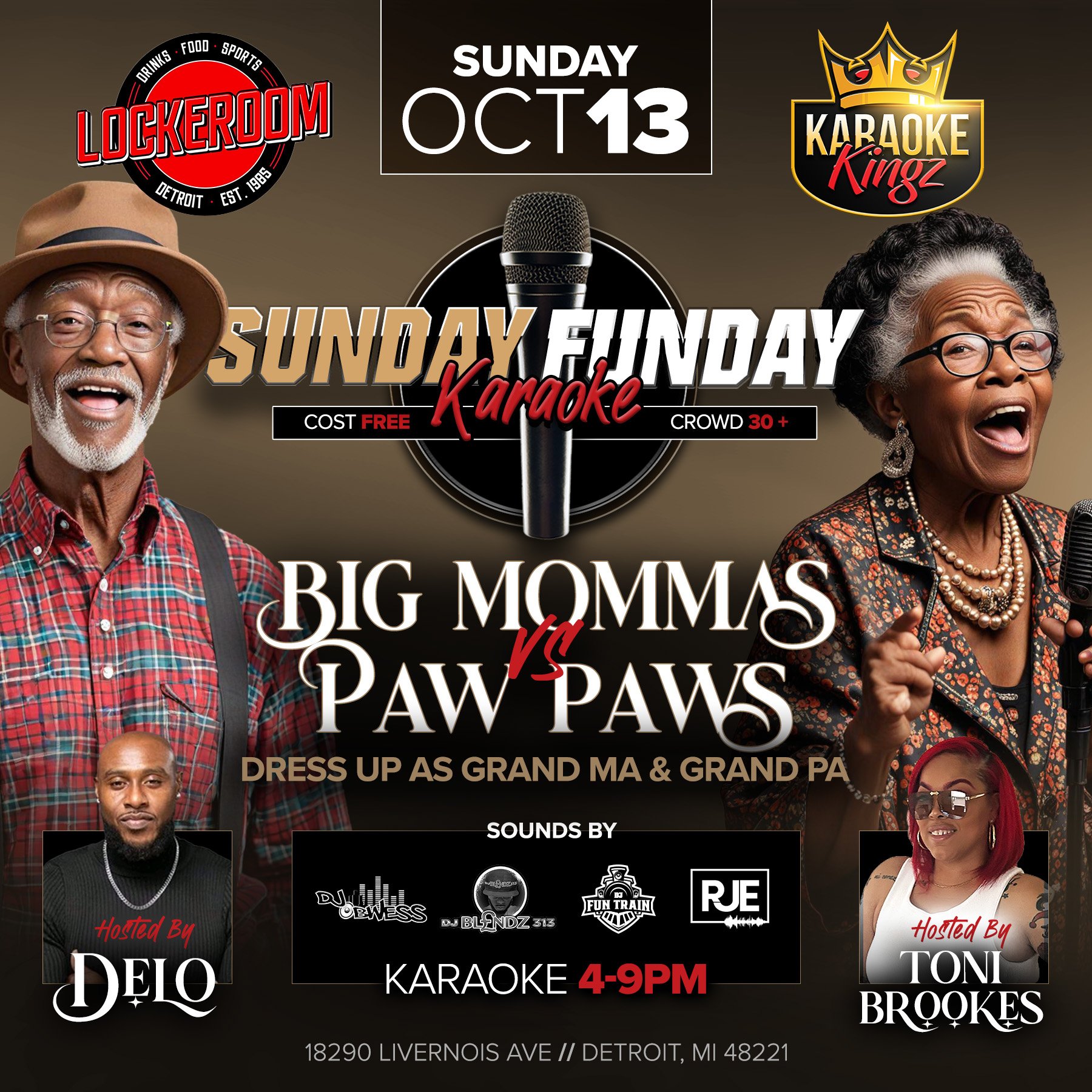 Sunday Funday Big Mommas vs Paw Paws