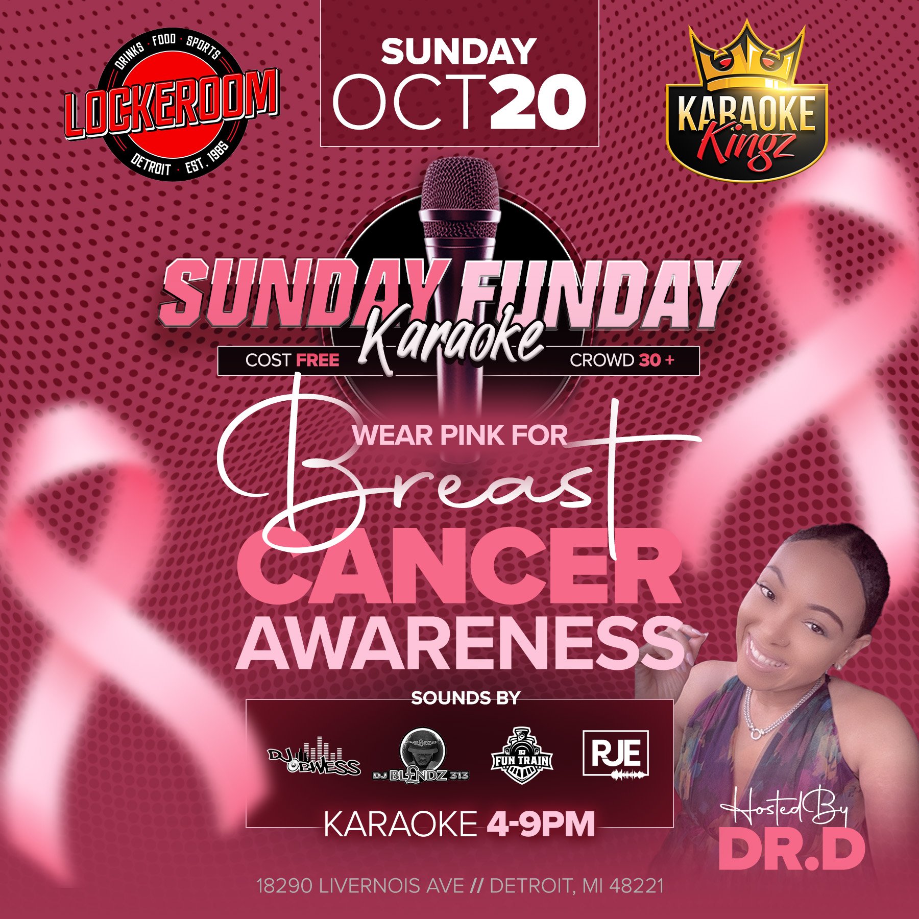 Sunday Funday Breast Cancer Awareness