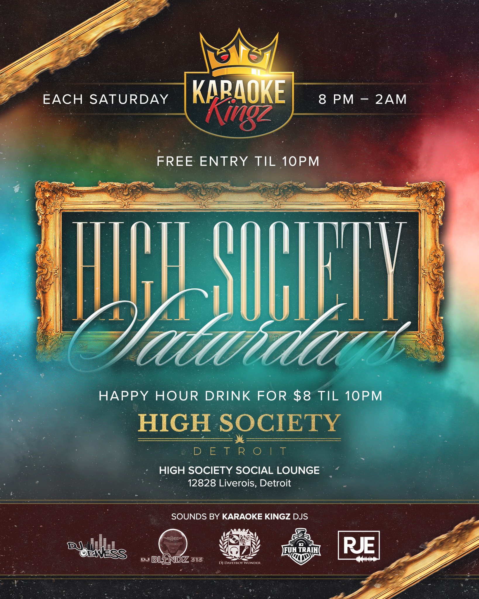 High Society Saturdays