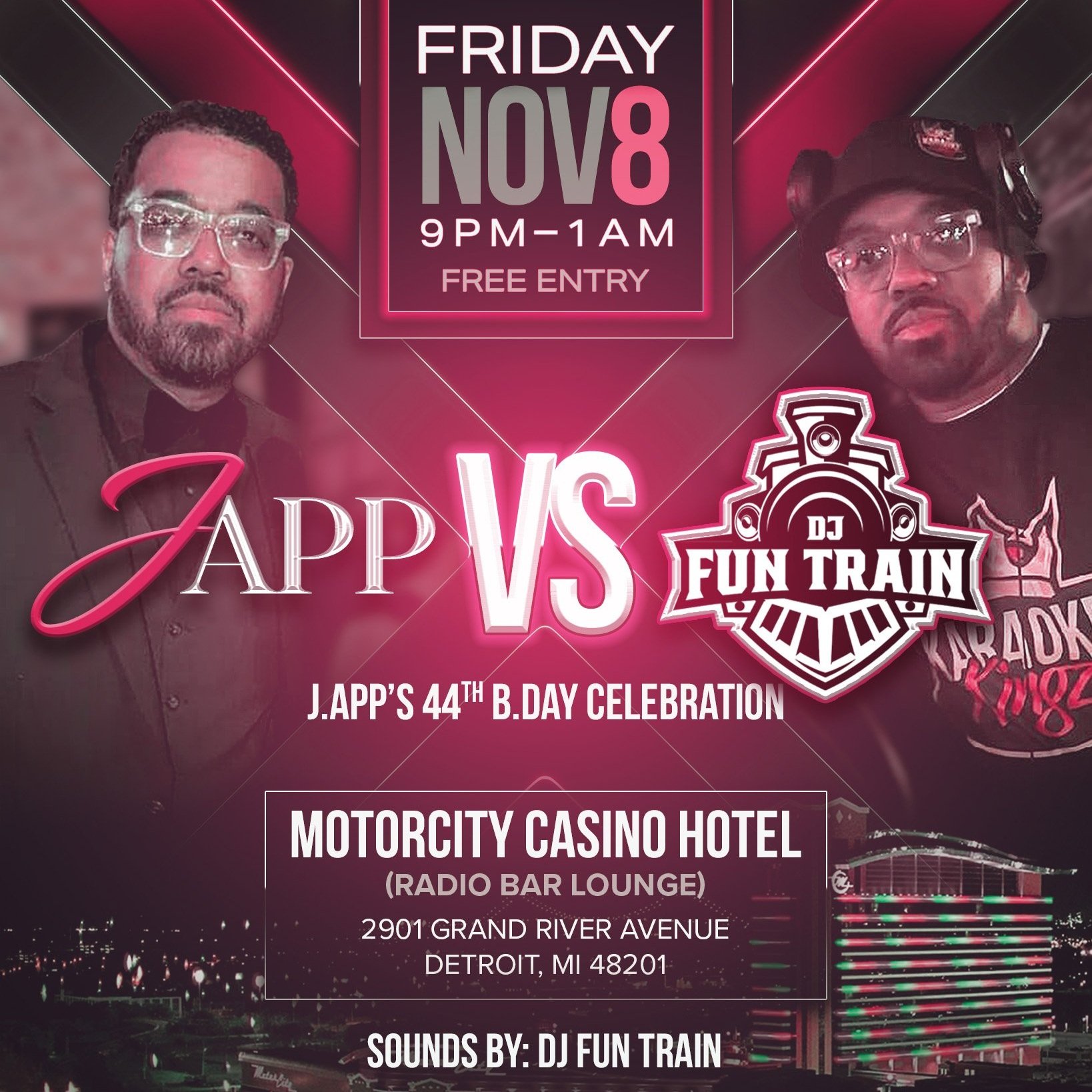 J-App VS DJ Fun Train