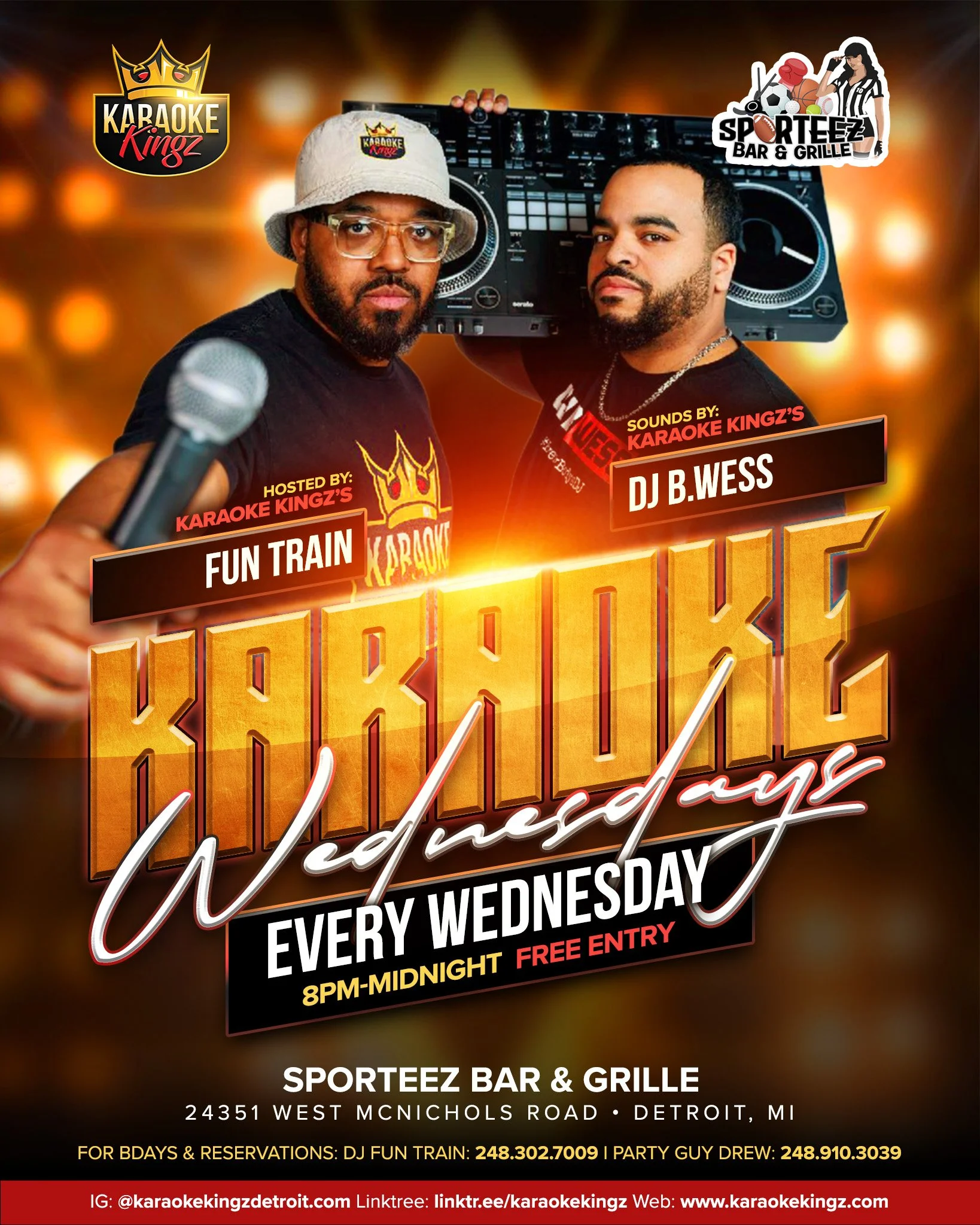Karaoke Wednesdays