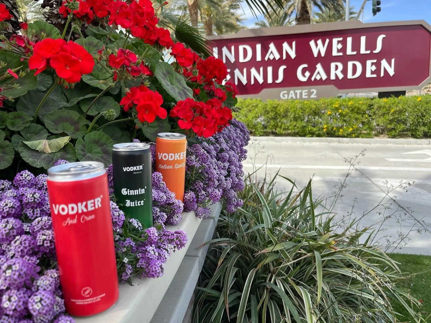 VODKER and tennis. A great partnership. All natural and 10% premium spirits. A winner every time!