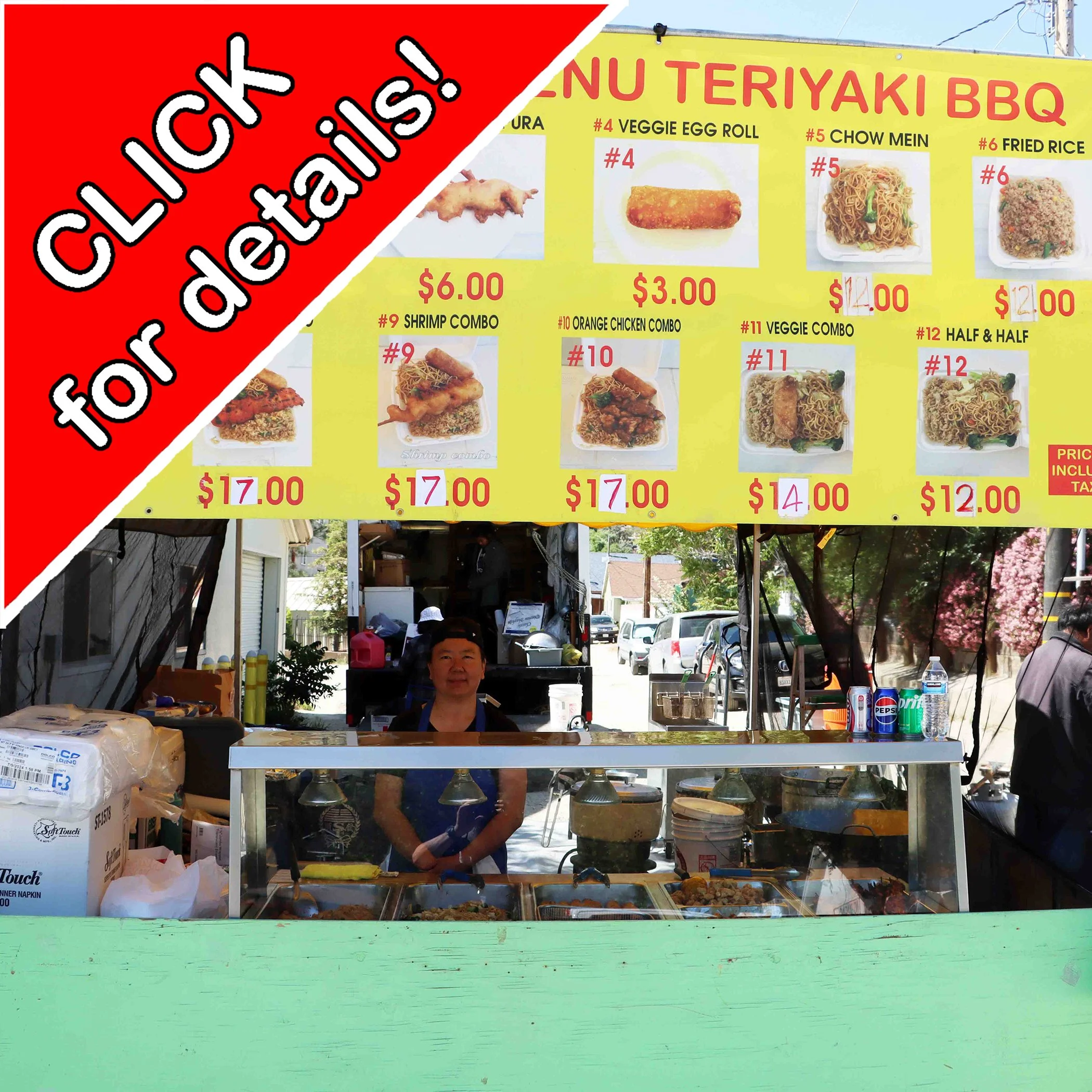 Car Show Food Vendor Booth (Pay Online)