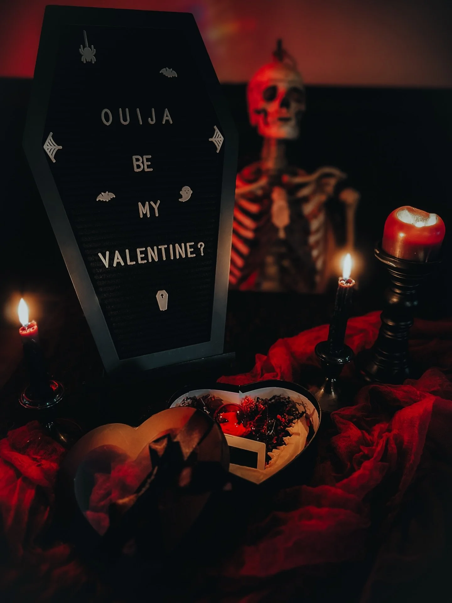 Valoween 2026 is officially live in the shop ❤️&zwj;🔥

[skeleton is a retired medical specimen and paid actor]