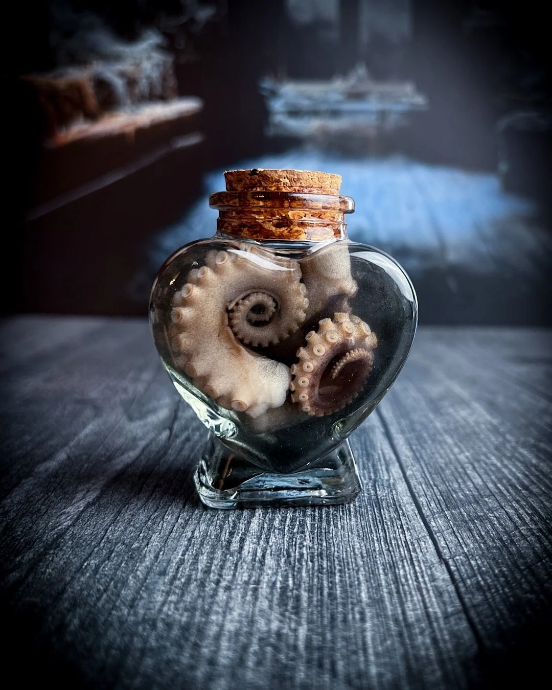 Sharing these oldies but goodies because some random on TikTok accused me of using AI to generate them, as if AI could even begin to comprehend the mental illness that brings our specific type of art to fruition 🐙✨ 

Meanwhile, we&rsquo;re finally c