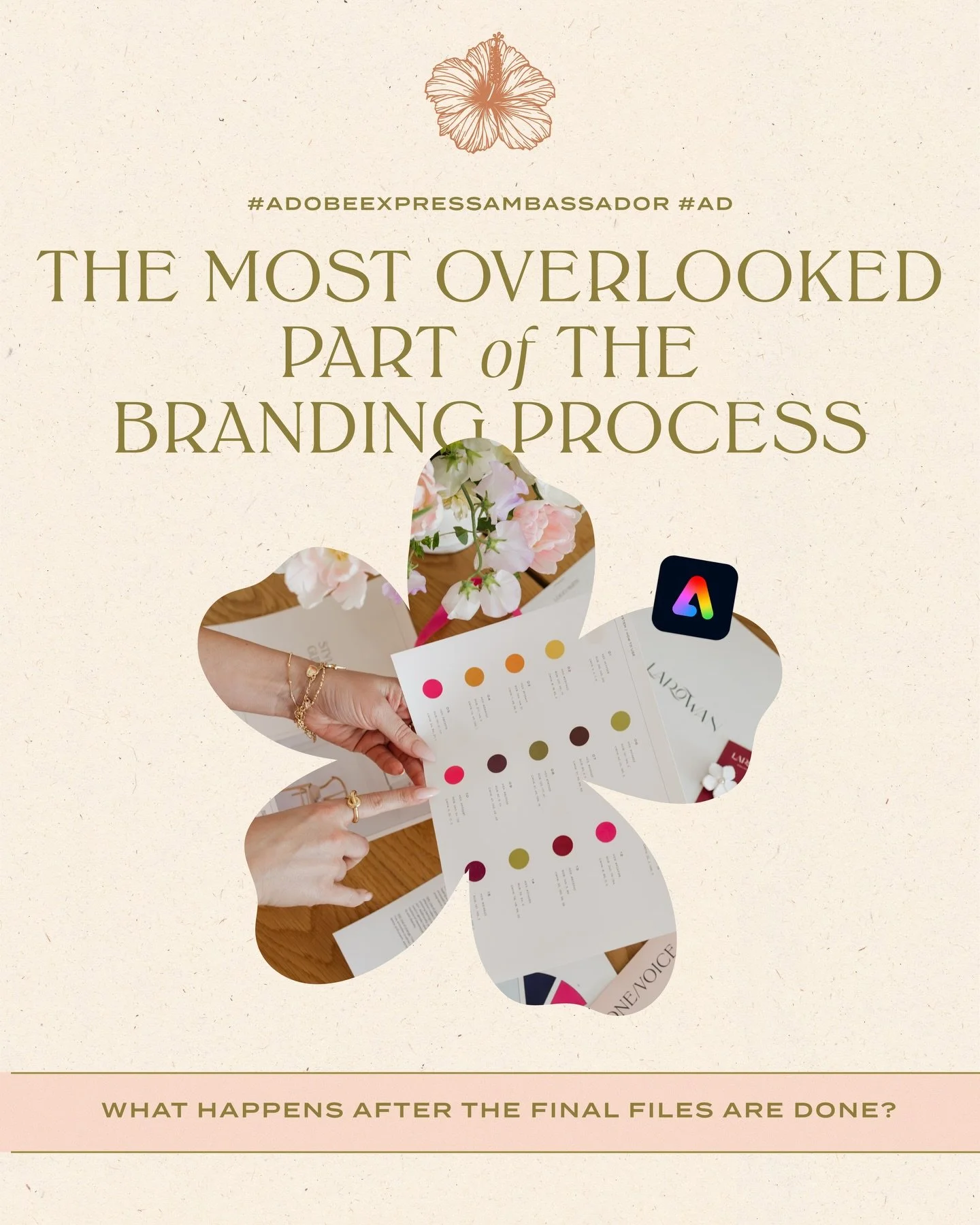 Not sure why it took me so long to do this, but I&rsquo;m so glad I finally did. ✨ 

Bringing Adobe Express into the off-boarding phase of my branding projects has made the entire handoff feel calmer, clearer, and so much more intentional. I can turn