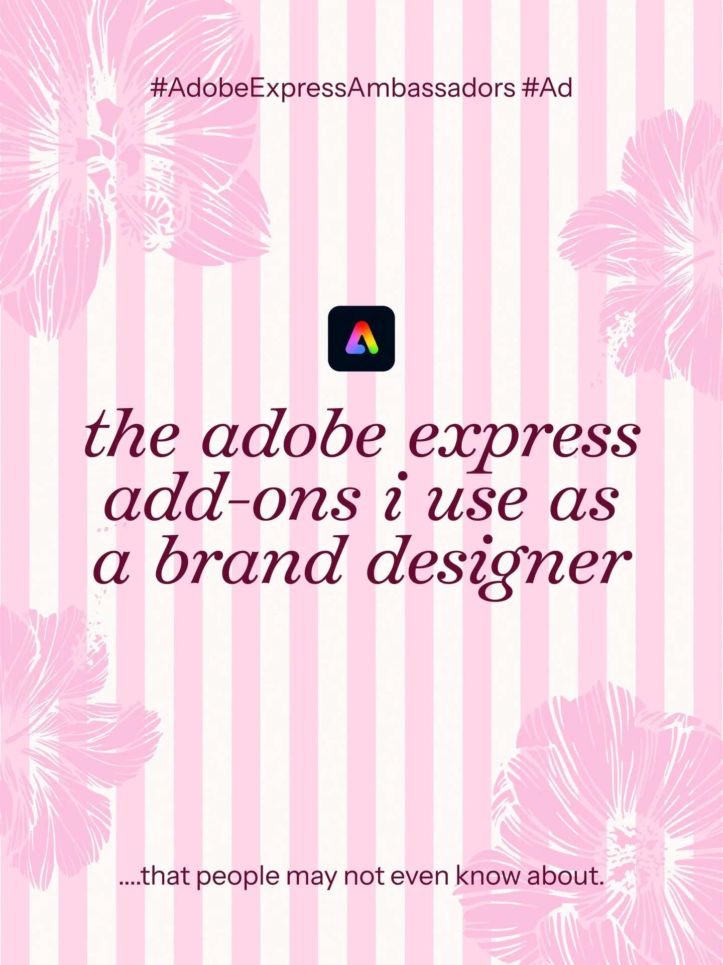Adobe Express is so much more than just graphics ✨

As a brand designer, some of my favorite features are actually the hidden gems people tend to overlook. Like, the GIF Generator, Image Compressor, Social Previewer, Accessibility Checker, and direct