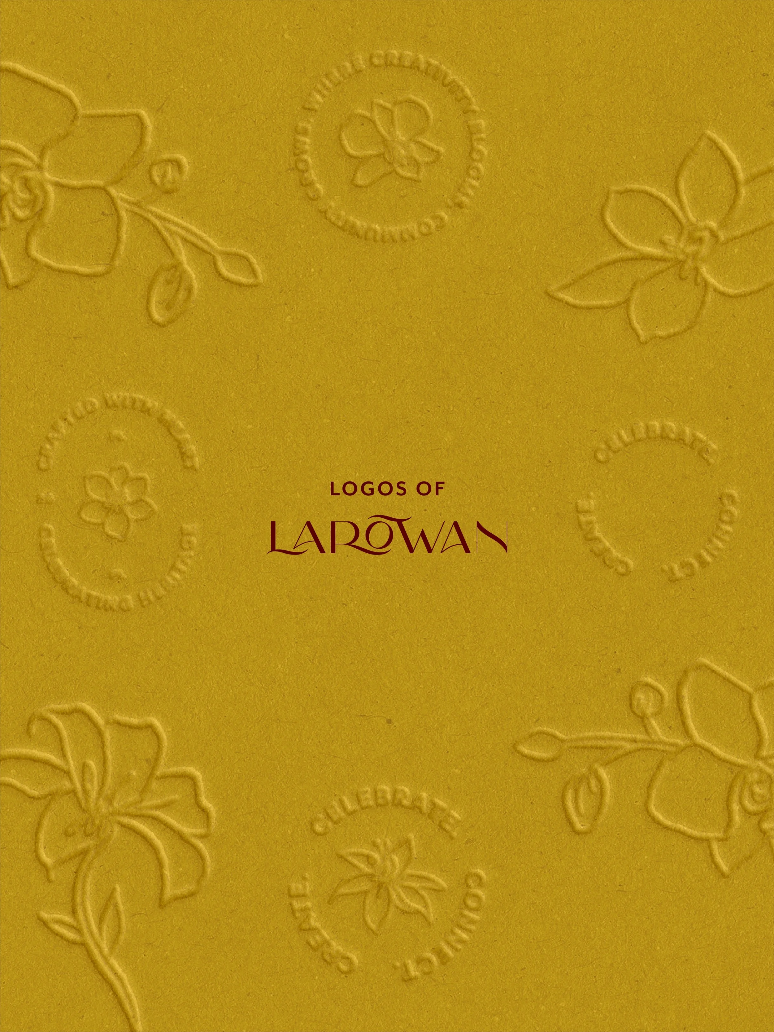 I loveeeeee seeing all the little pieces of a brand come together. 🌼🌺

When I was designing Larowan&rsquo;s brand identity, I wanted every detail to feel connected. From the custom logo and brandmarks to the floral illustrations and visual motifs i