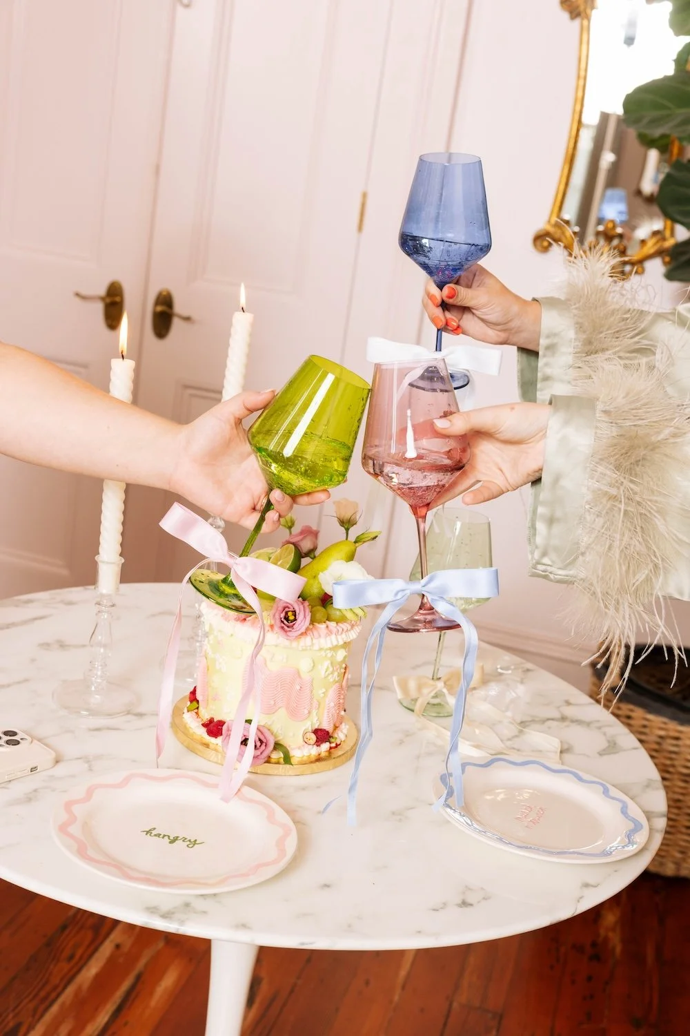 Feminine brand identity design for a modern beauty and wellness brand