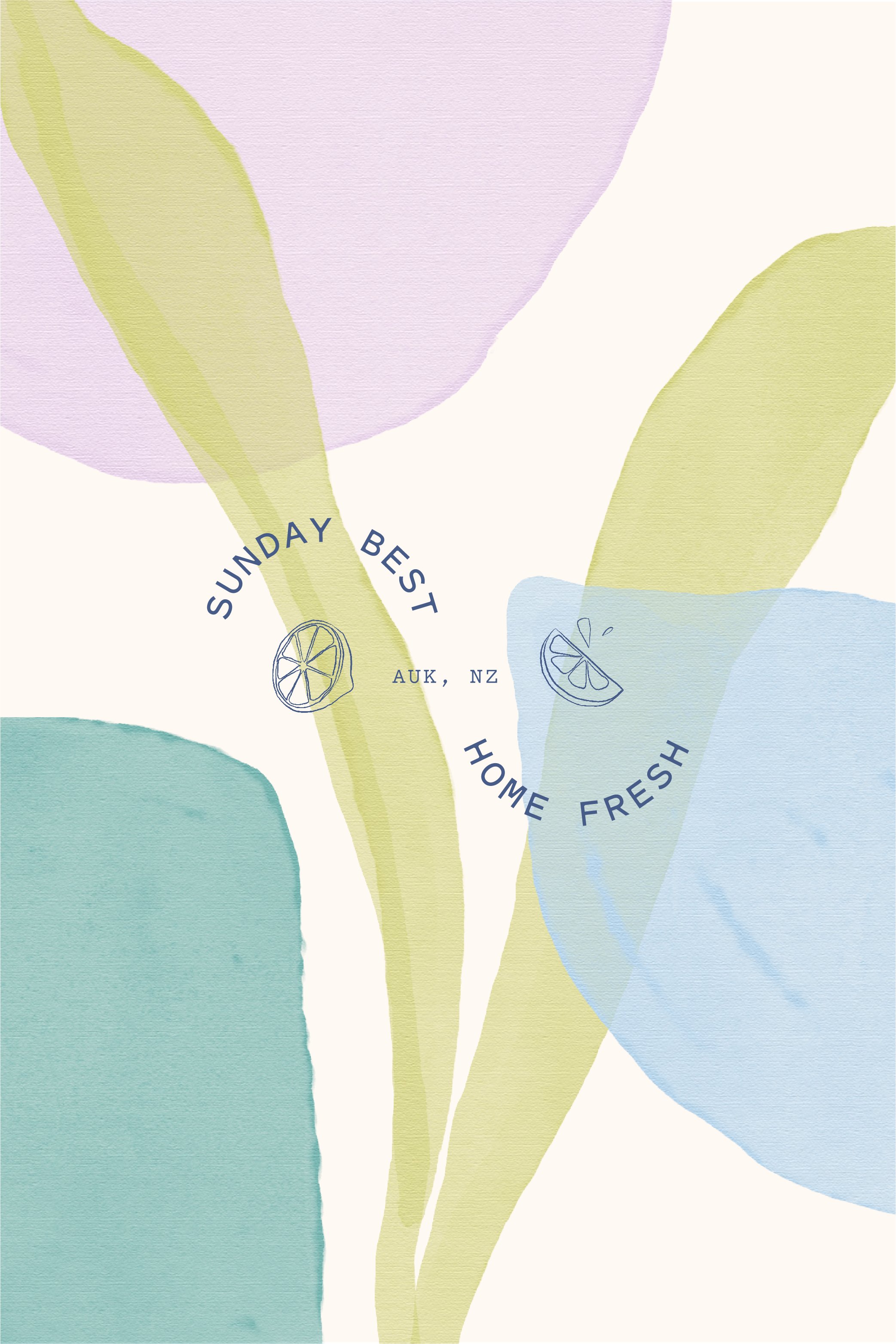 Beauty brand identity design with logo, color palette and brand patterns