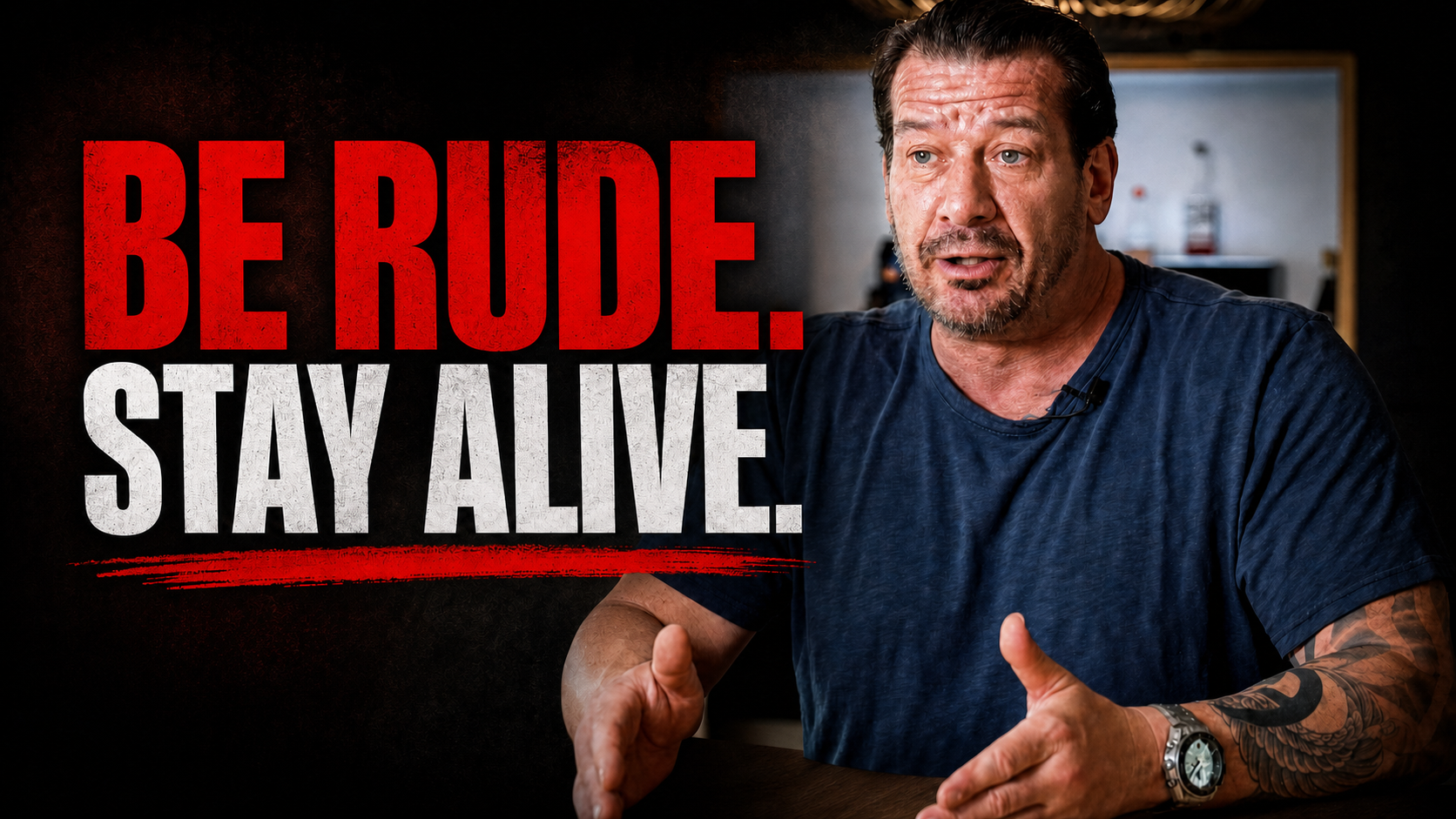 Be Rude. Stay Alive.