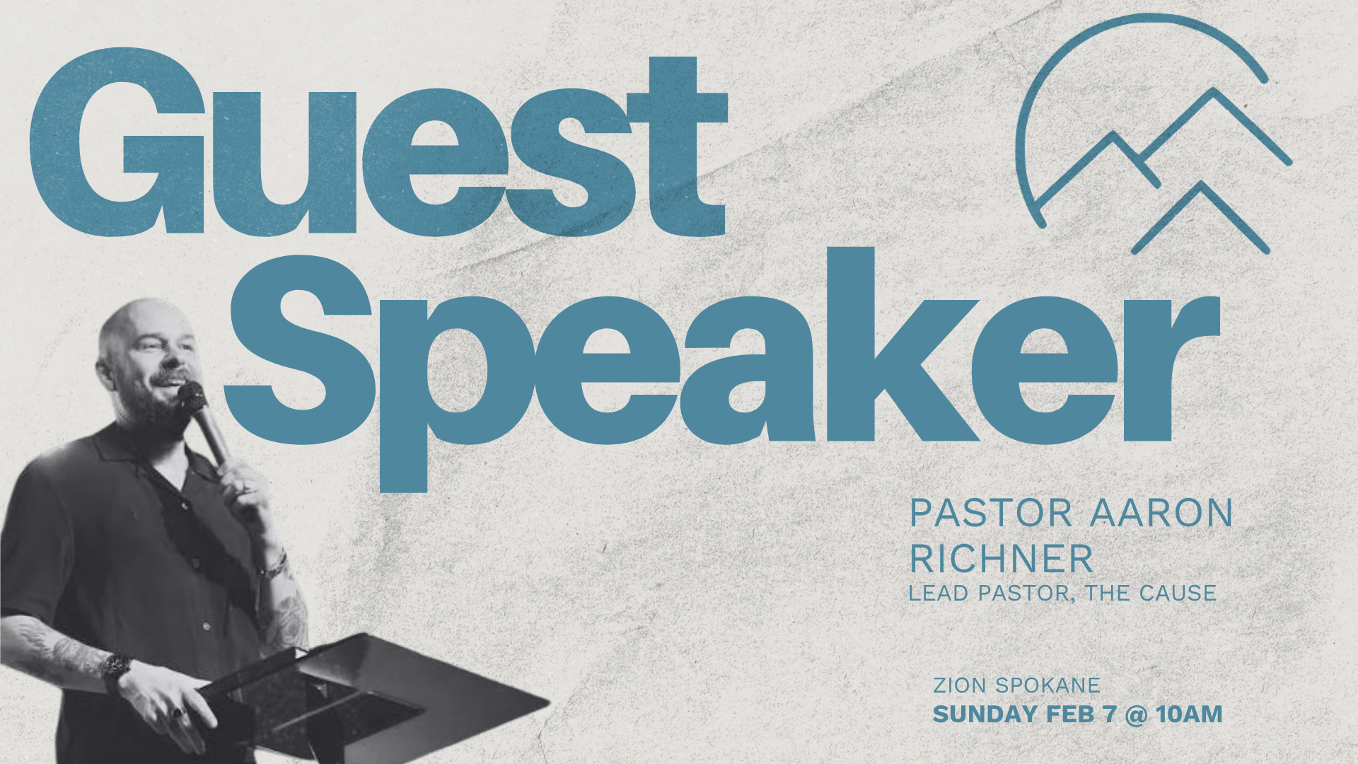 Guest Speaker: Aaron Richner