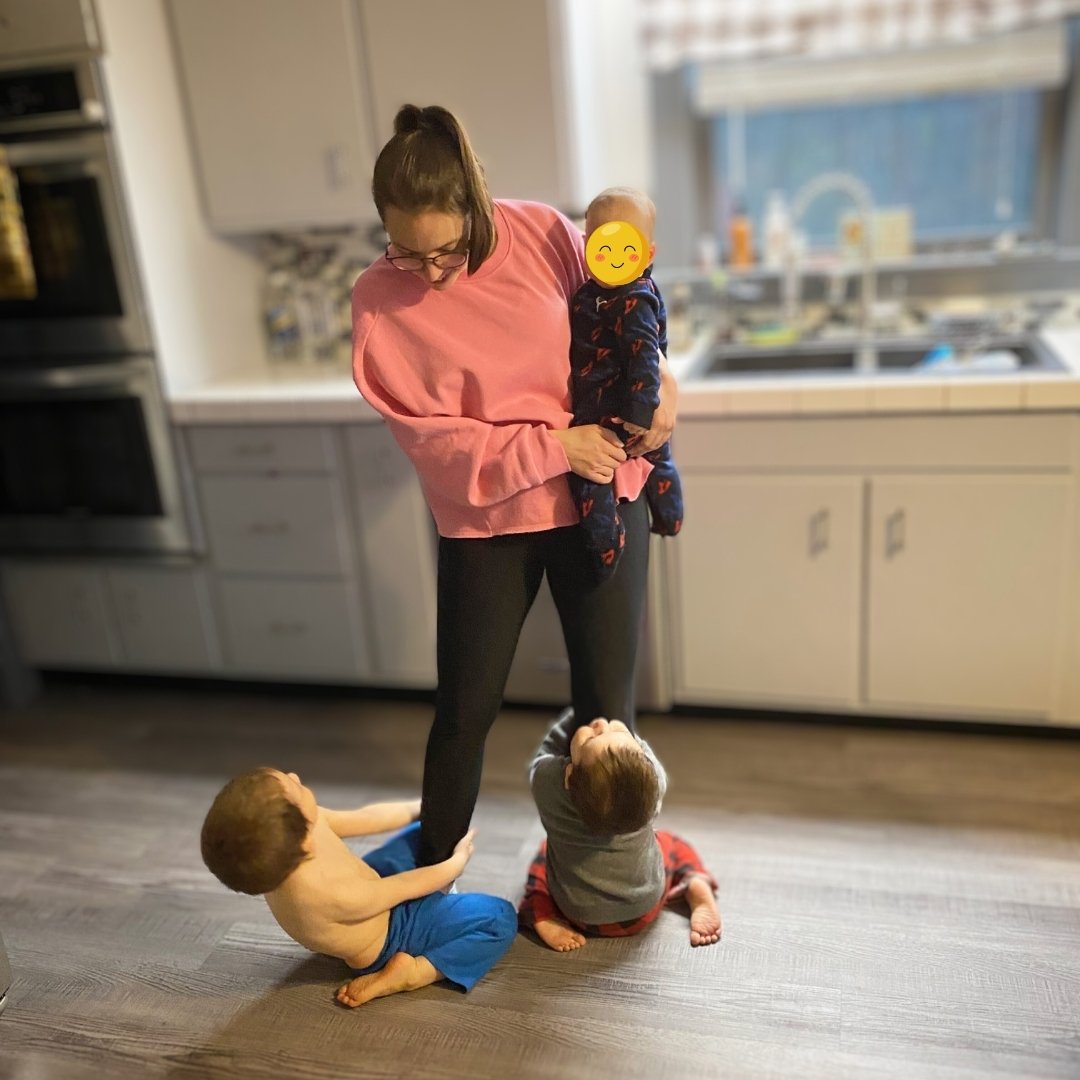 Being a mom is the most incredible thing in the world, but let's be honest, it can be pretty isolating.

For a while I fell into the trap of everything being about everyone else. 

Cooking, cleaning, changing diapers, solo-parenting while my husband 