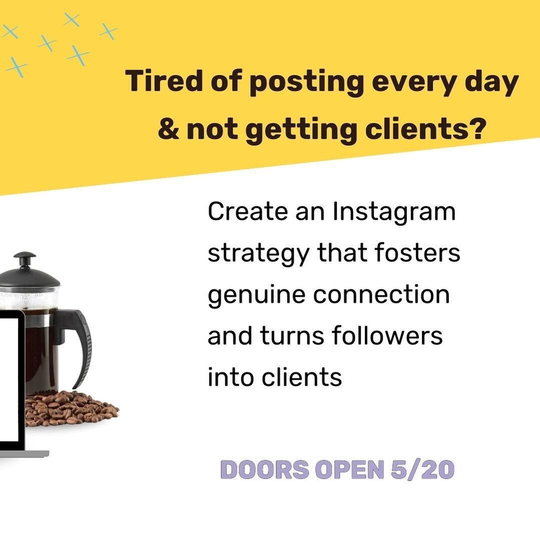 Are you beyond freakin&rsquo; exhausted of sharing &amp; posting &amp; engaging without getting enough $$ to make your time spent on Instagram worth it?

Are you tired of doom scrolling in the mom breaks in you day, hoping to find that trending audio