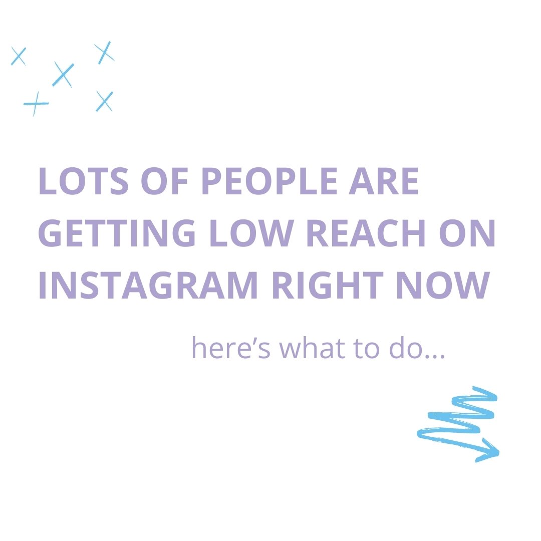 Opening your Insights and seeing a drop in any metric is not a good feeling.

But there is something you should be doing during this phase of low reach (which happens periodically, normally around holidays, in the summer, or when there are IG updates