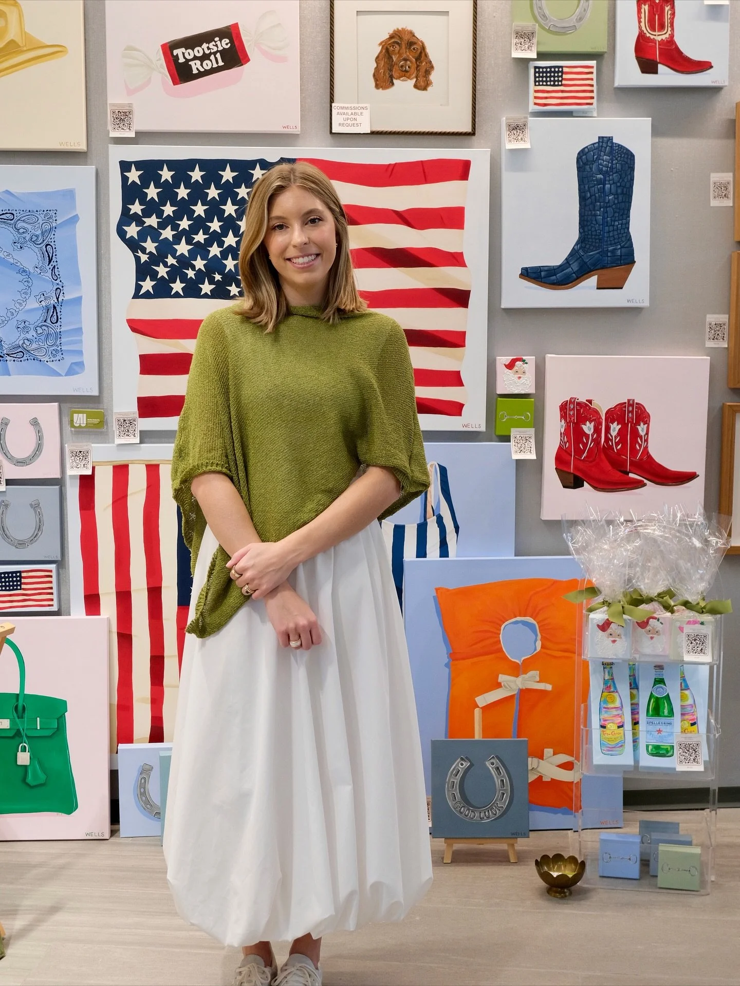 So grateful for the sweetest friends and family, the incredible volunteers who made this show happen, and all the amazing artists I met! Thank you @mbaartshow ❣️