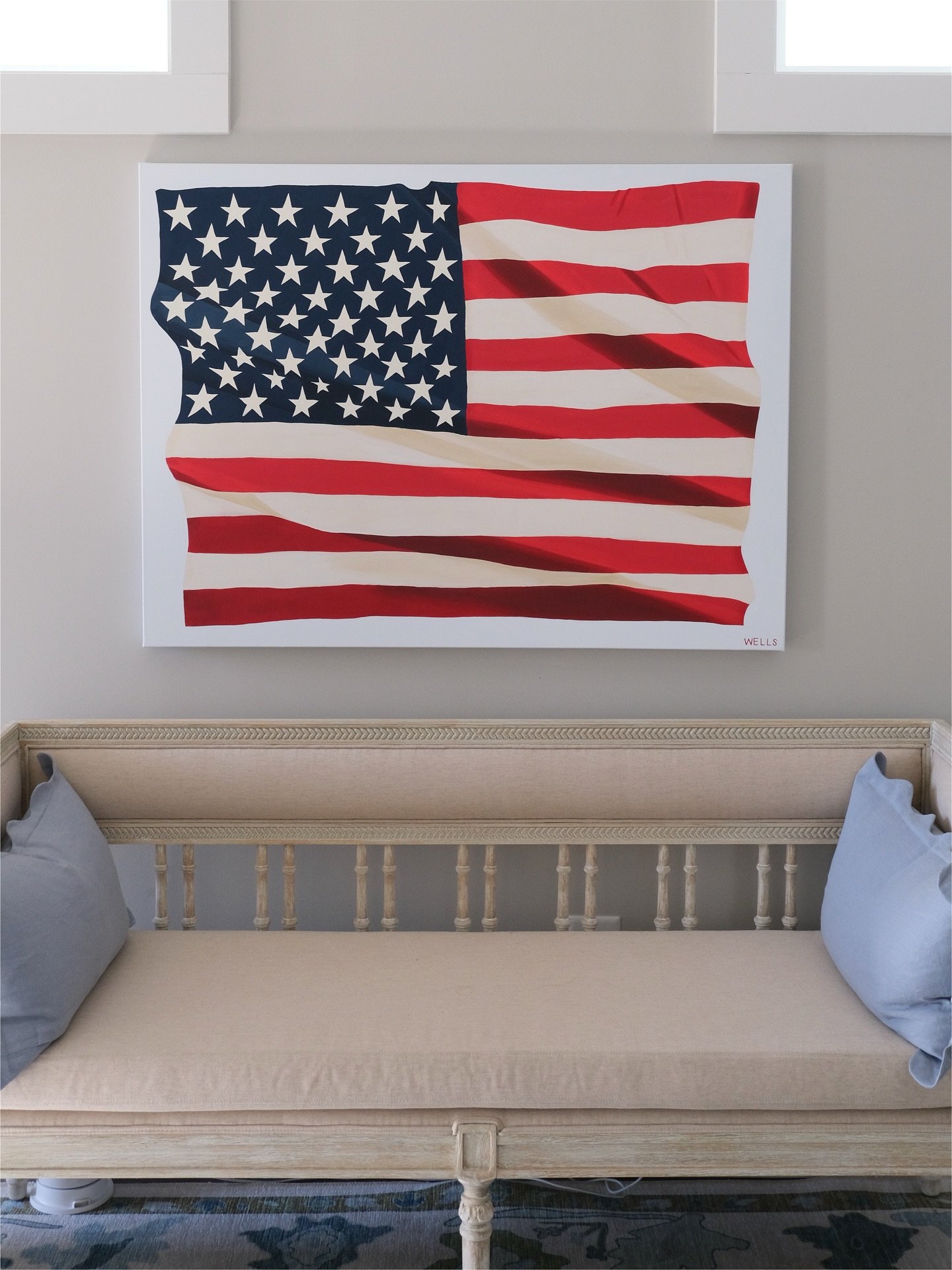 &ldquo;Old Glory&rdquo; 30x40&rdquo; original, available at the @mbaartshow 🇺🇸🇺🇸🇺🇸

November 6-8!