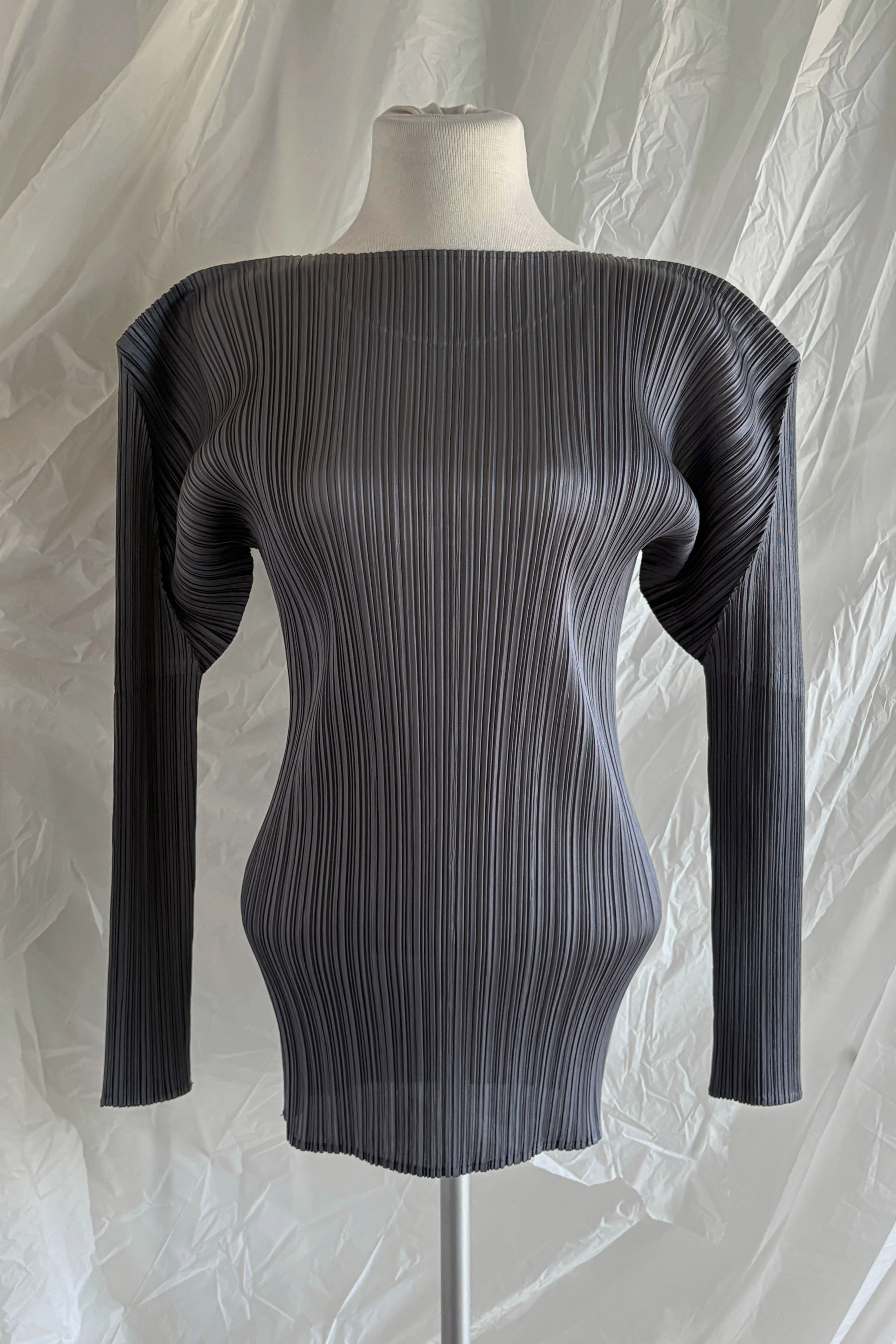 Pleats Please Issey Miyake long sleeve top