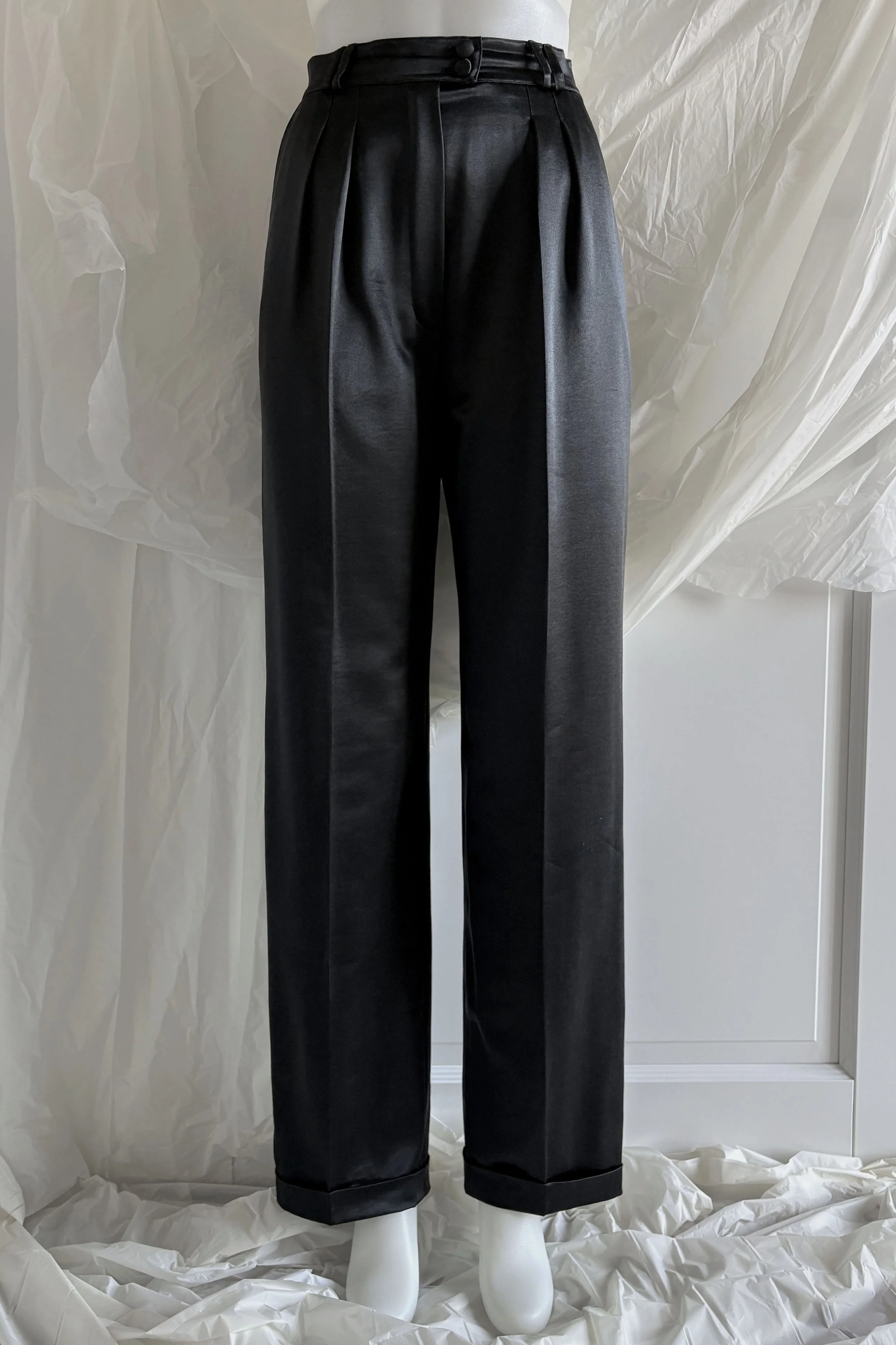 Jil Sander+ high-waisted satin trousers