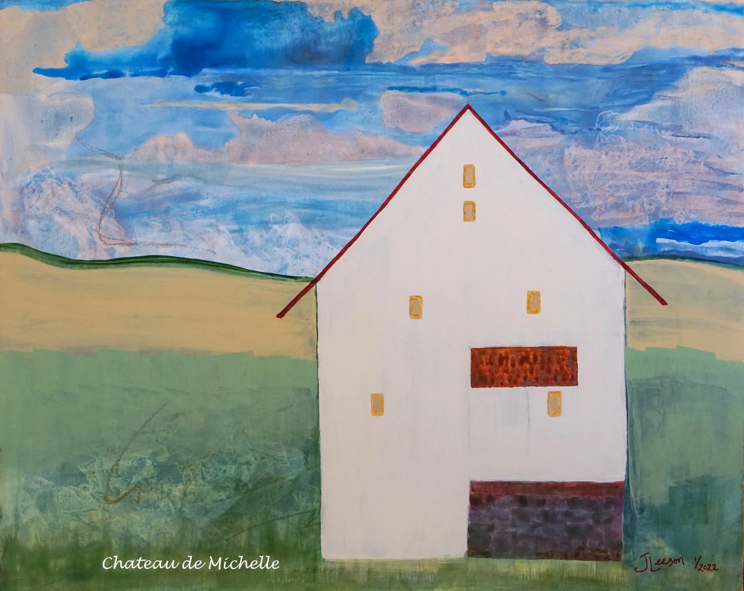 Chateau de Michelle, Mixed Media, Jenn W Owns