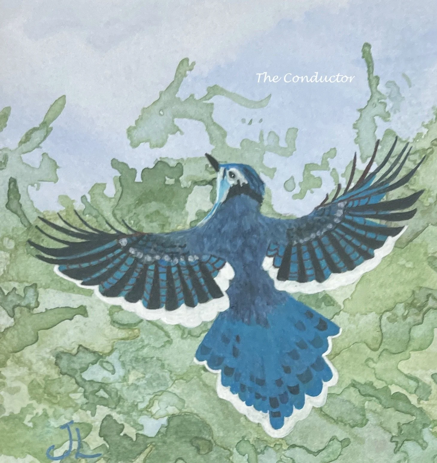 The Conductor, Watercolor