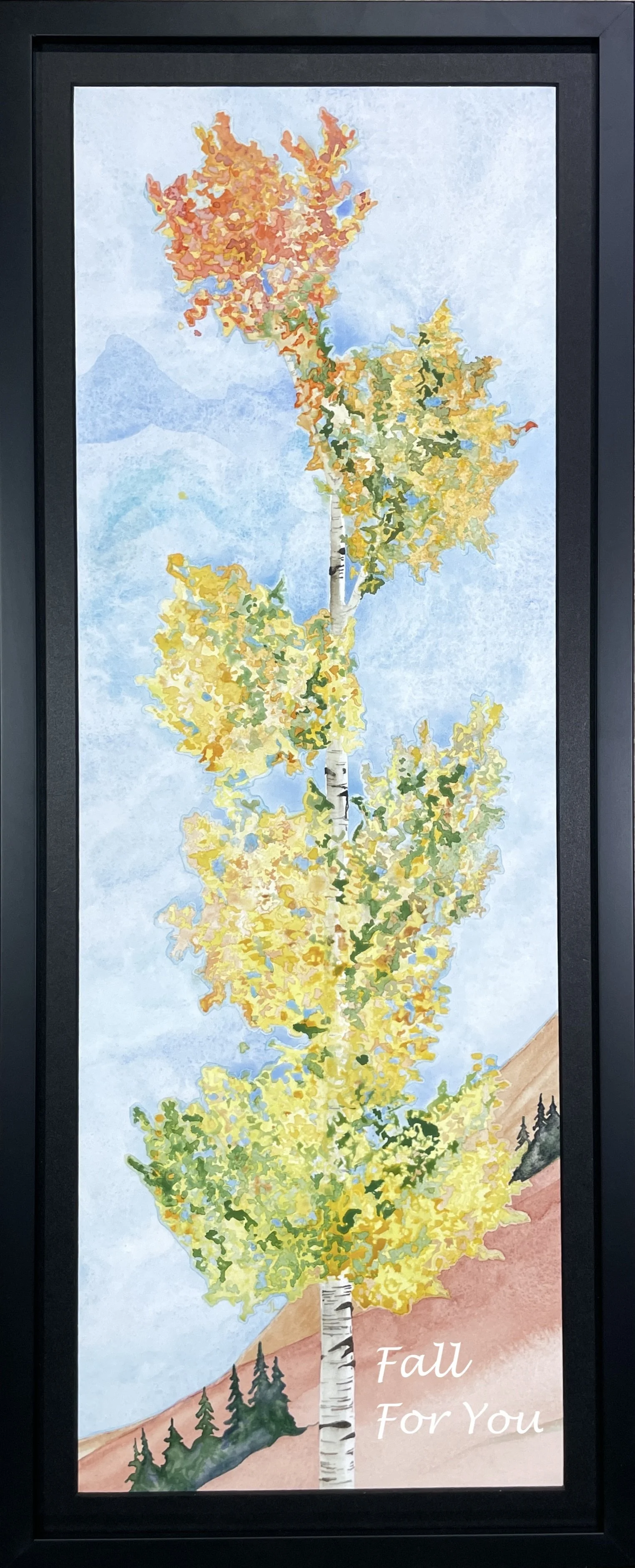 Fall For You, Watercolor