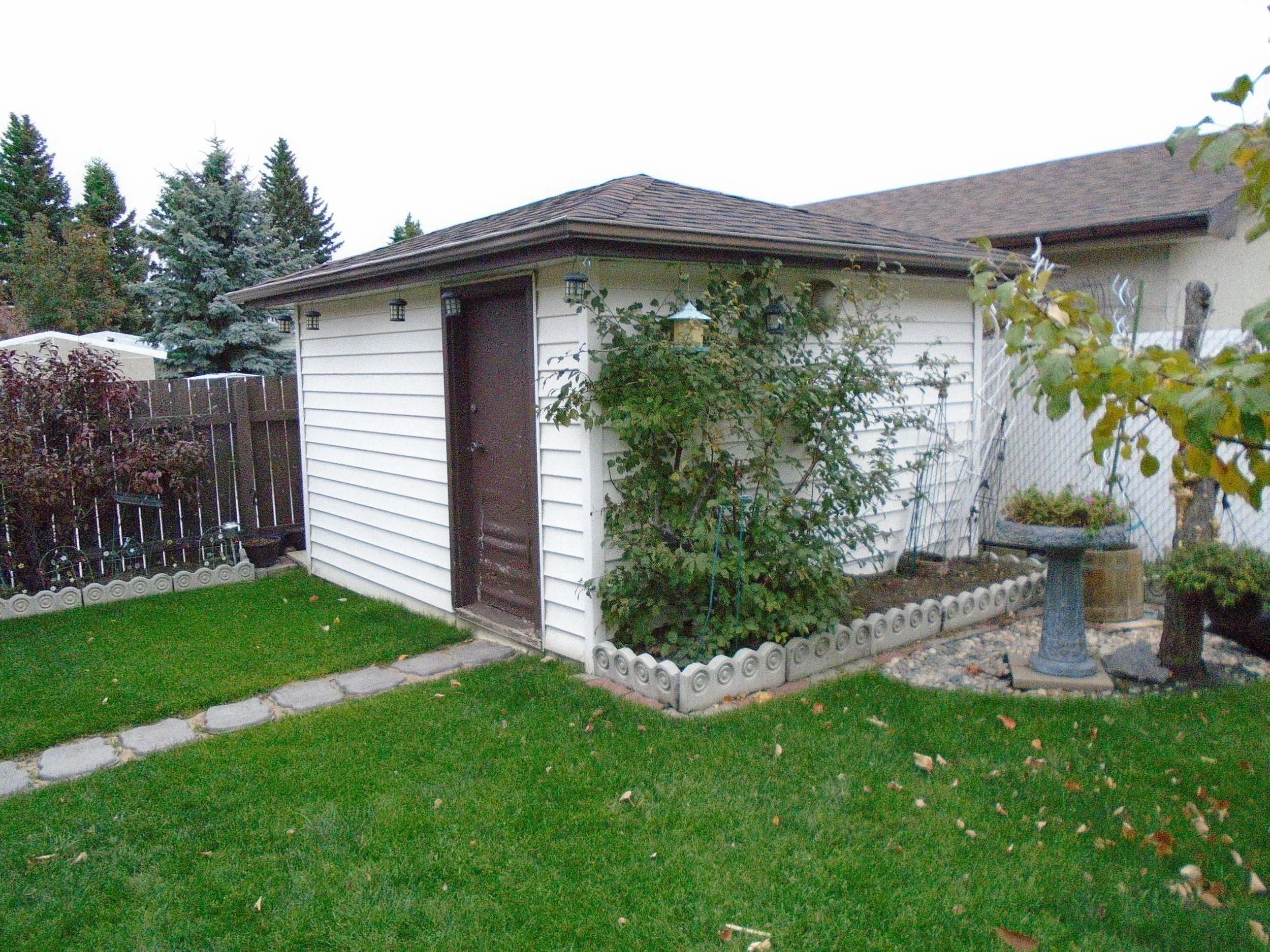 Shed over 10 square meters requires development permit and building permit.