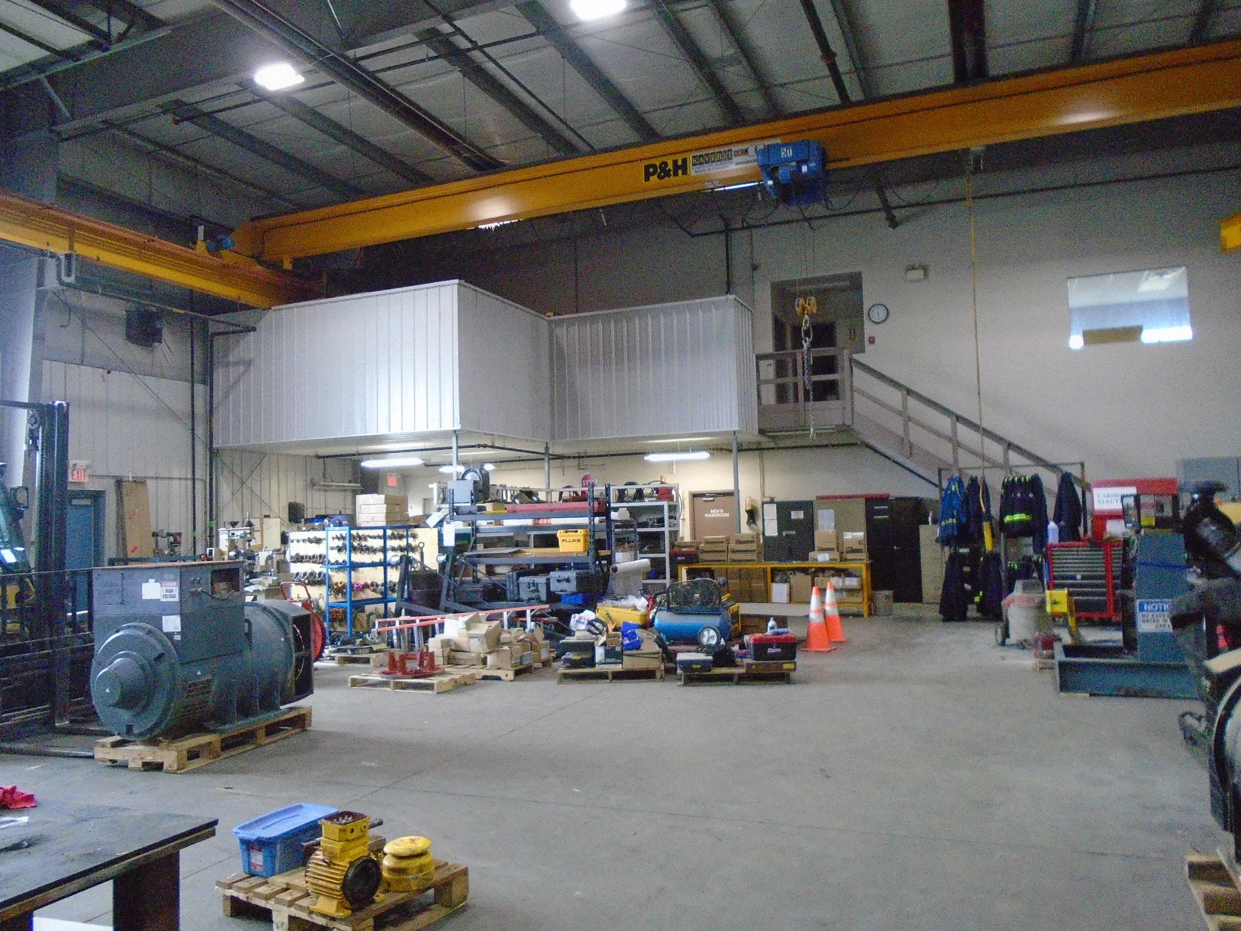 Commercial mezzanine requires development permit and building permit.