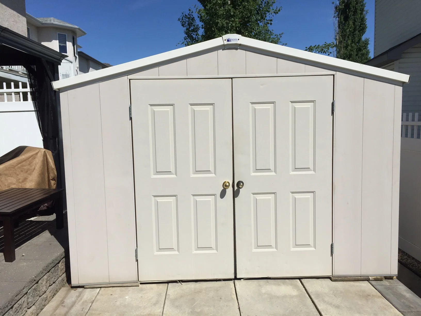 Shed over 10 square meters requires development permit and building permit.