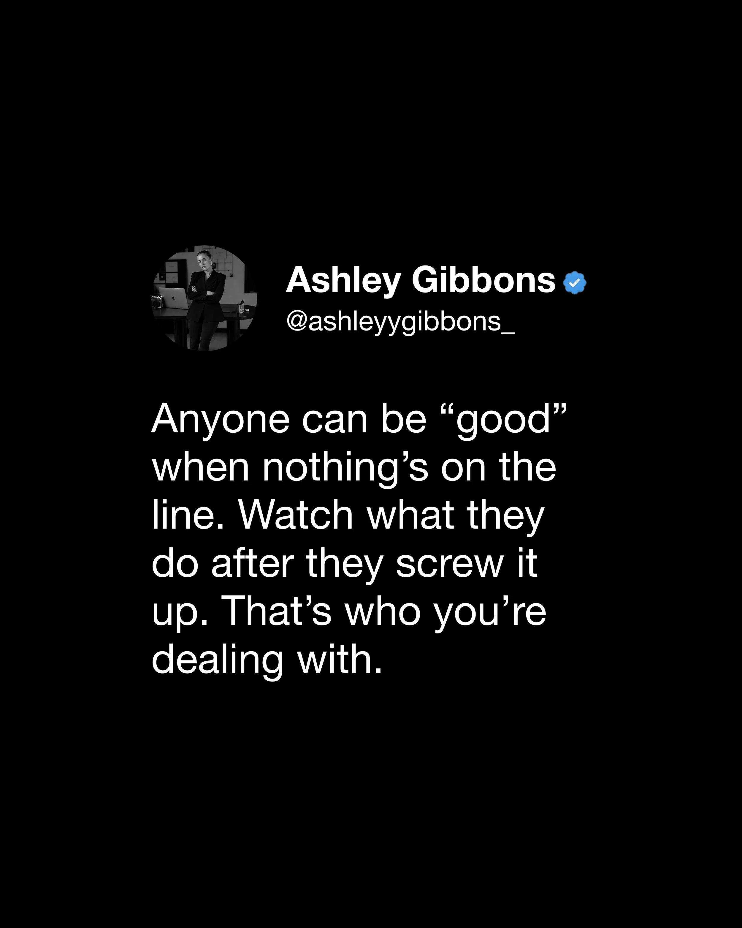 They know. They just won&rsquo;t say it.

If we haven&rsquo;t met yet, hi, I&rsquo;m Ashley Marie.

I used to be the woman who owned two marketing agencies while trying to solve problems for companies like Walmart and The Aspen Group... until I reali