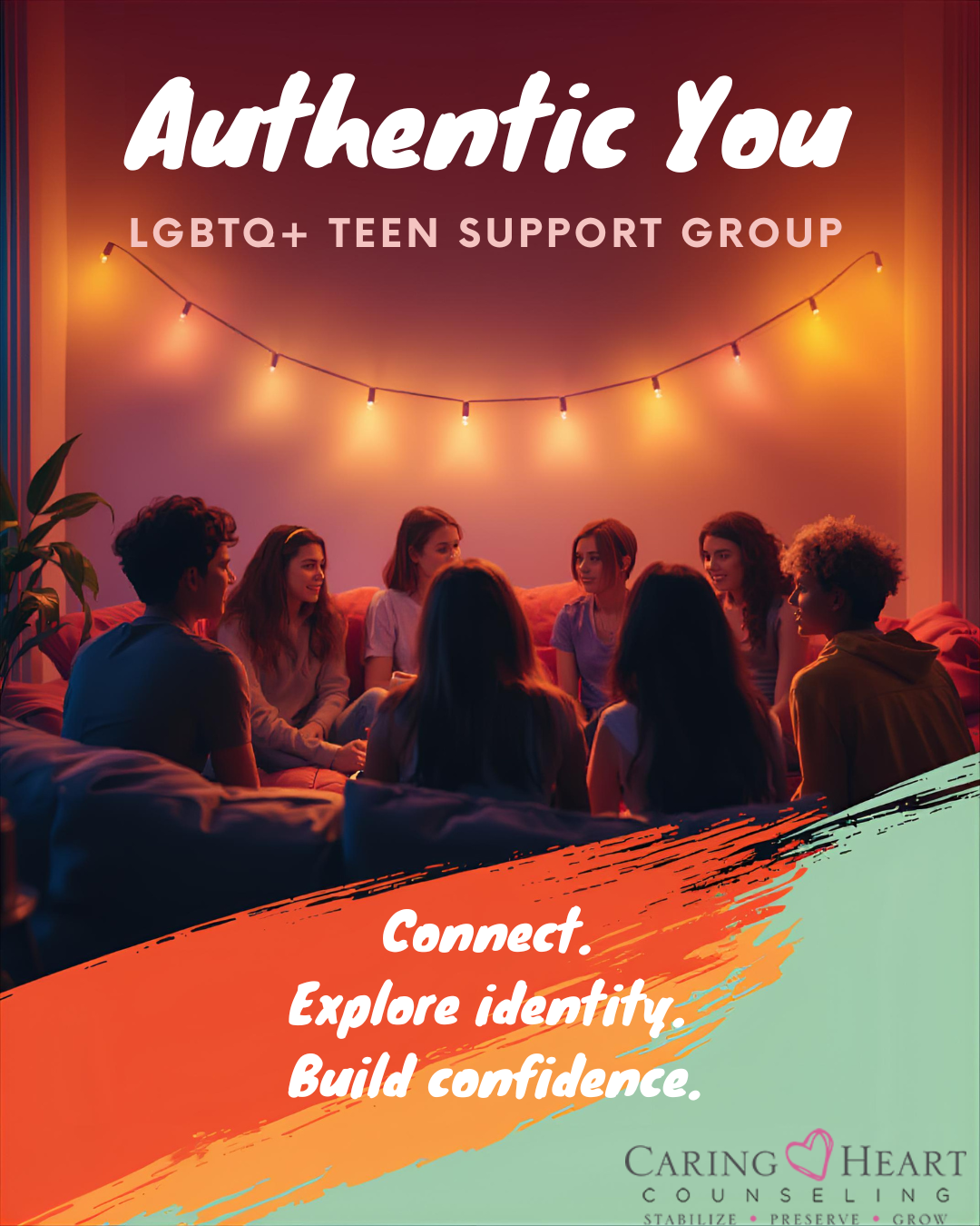 Sharing: FREE! LGBTQ+ Teen Support Group