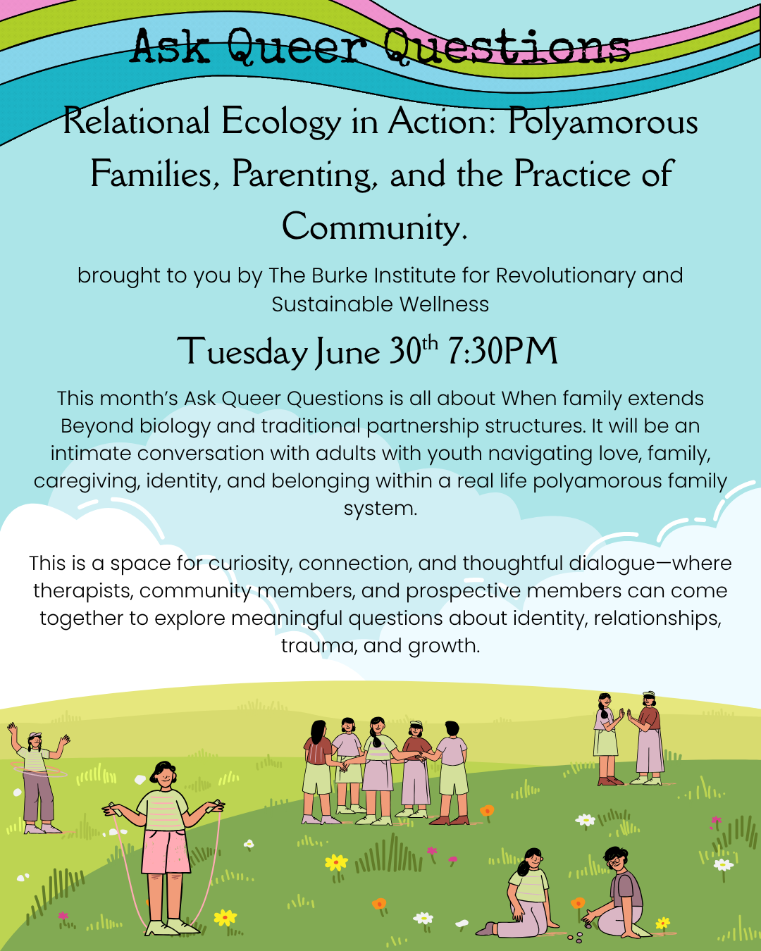 Ask Queer Questions: Relational Ecology aka Kids in Polyamorous Families