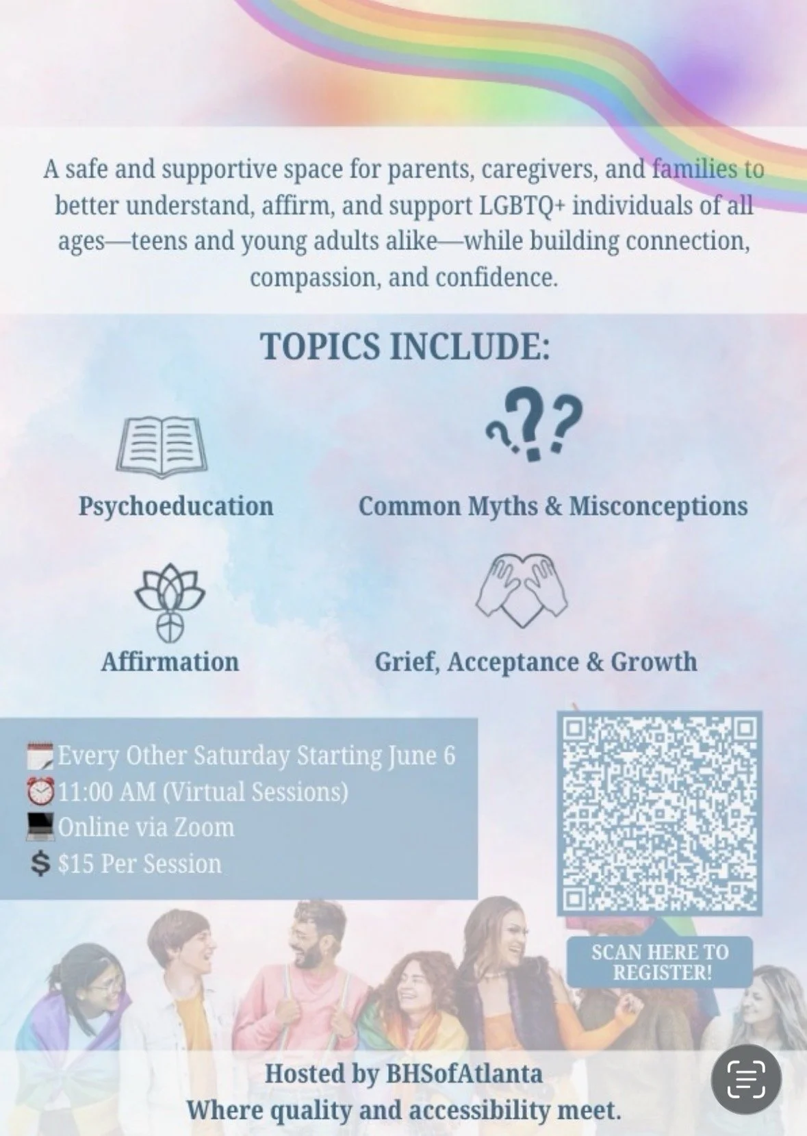 A new LGBTQ+ Family Support Group