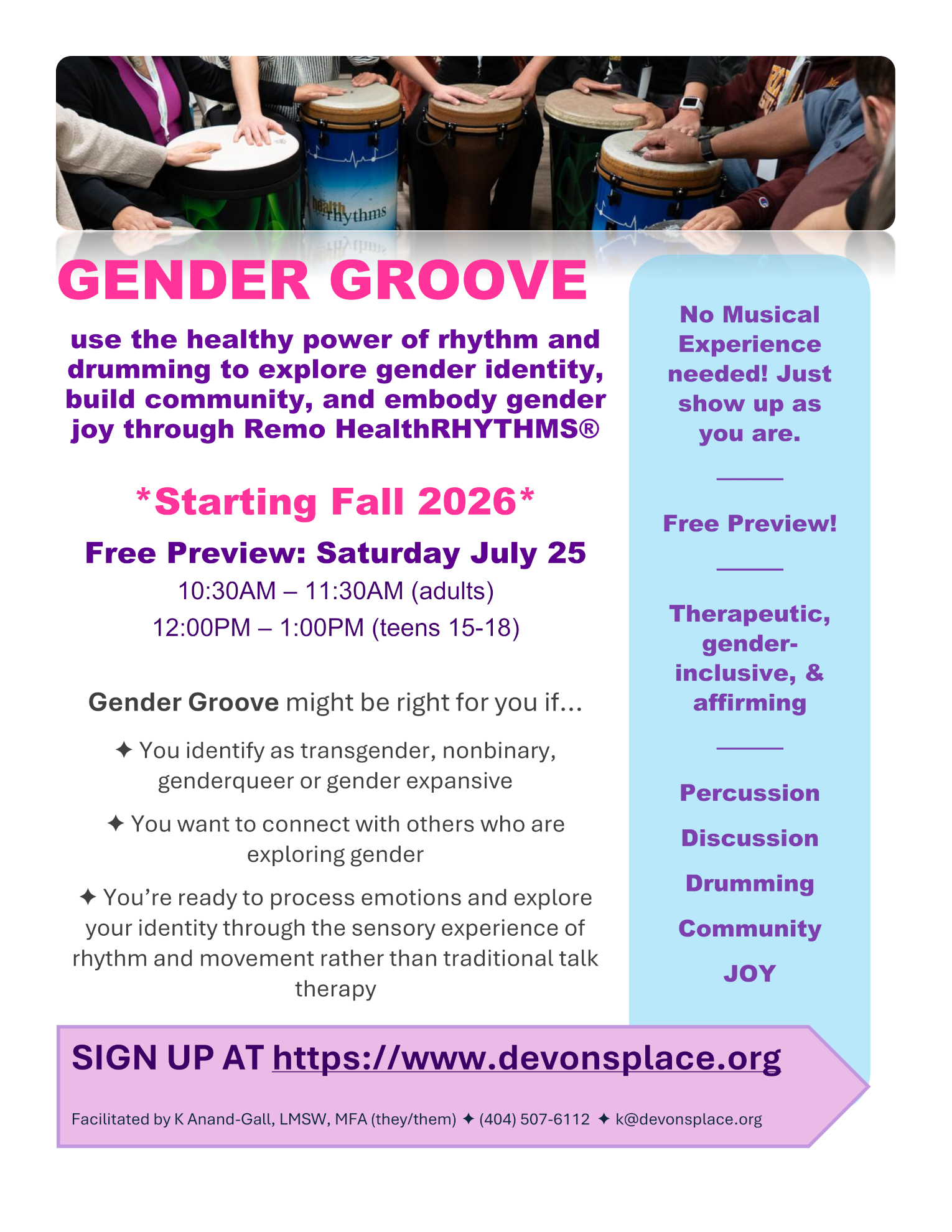 I bet you haven’t seen a gender support group like this one!